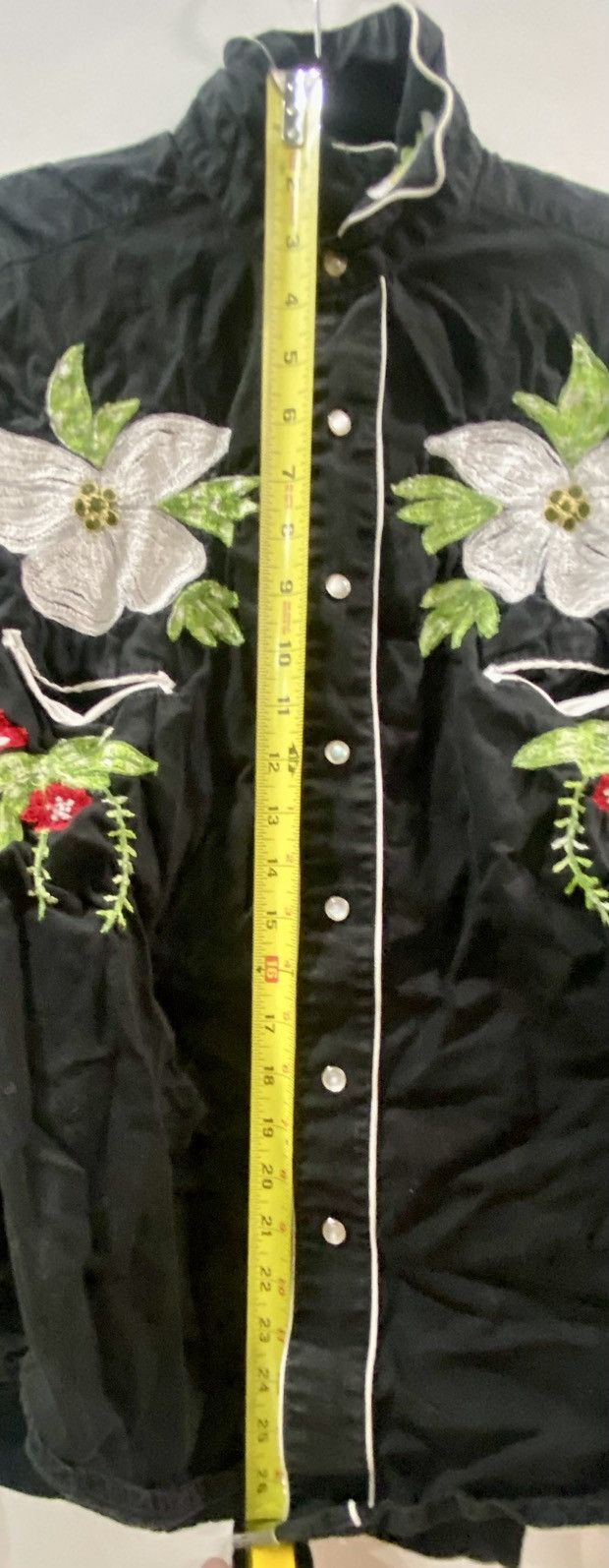 Rockmount Ranch Wear Vtg Rockmount Western Shirt Black Floral Snap M Size US M / EU 48-50 / 2 - 8 Thumbnail