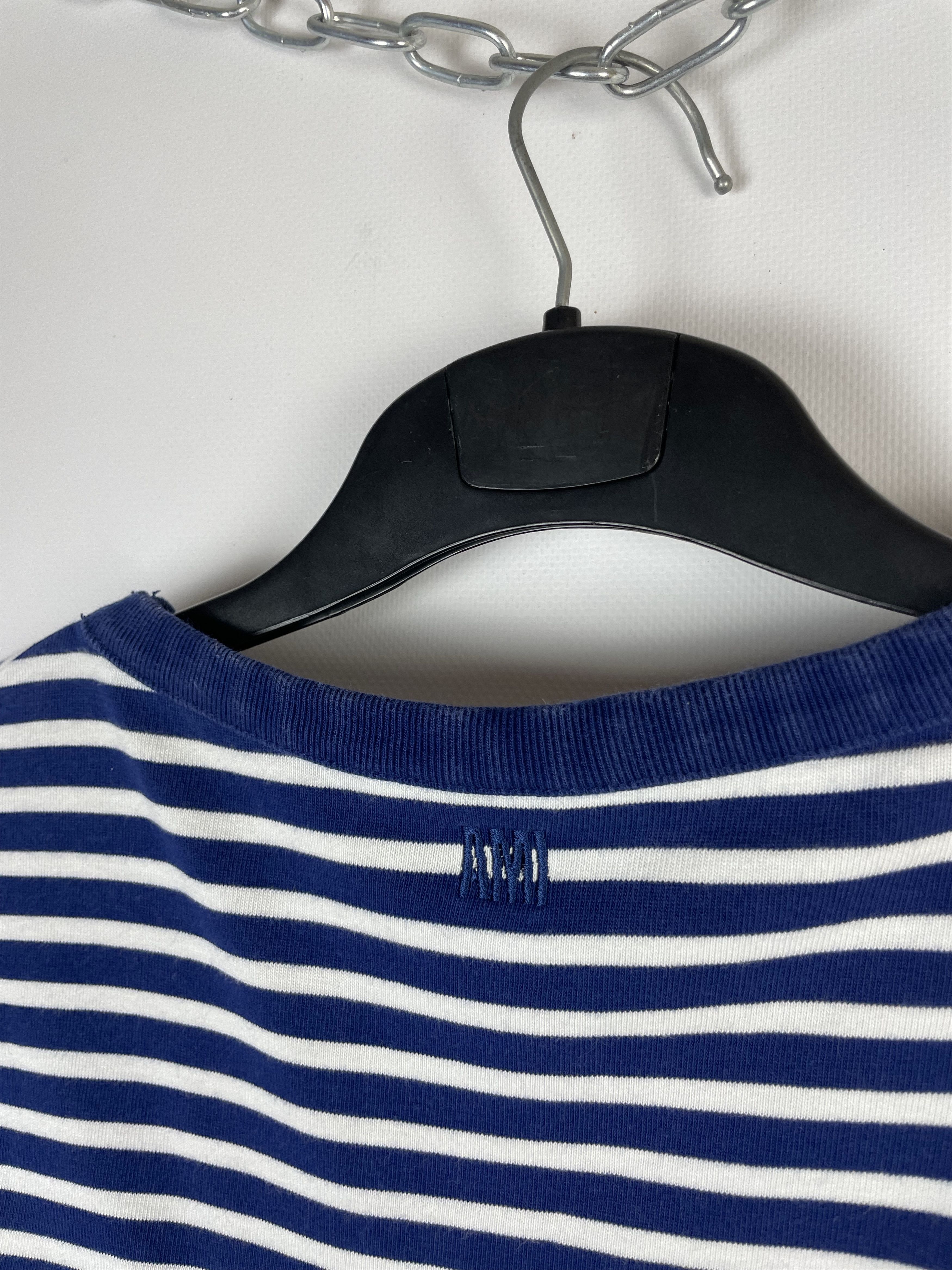 AMI Ami X Smiley stripe long sleeve Size US M / EU 48-50 / 2 - 10 Thumbnail