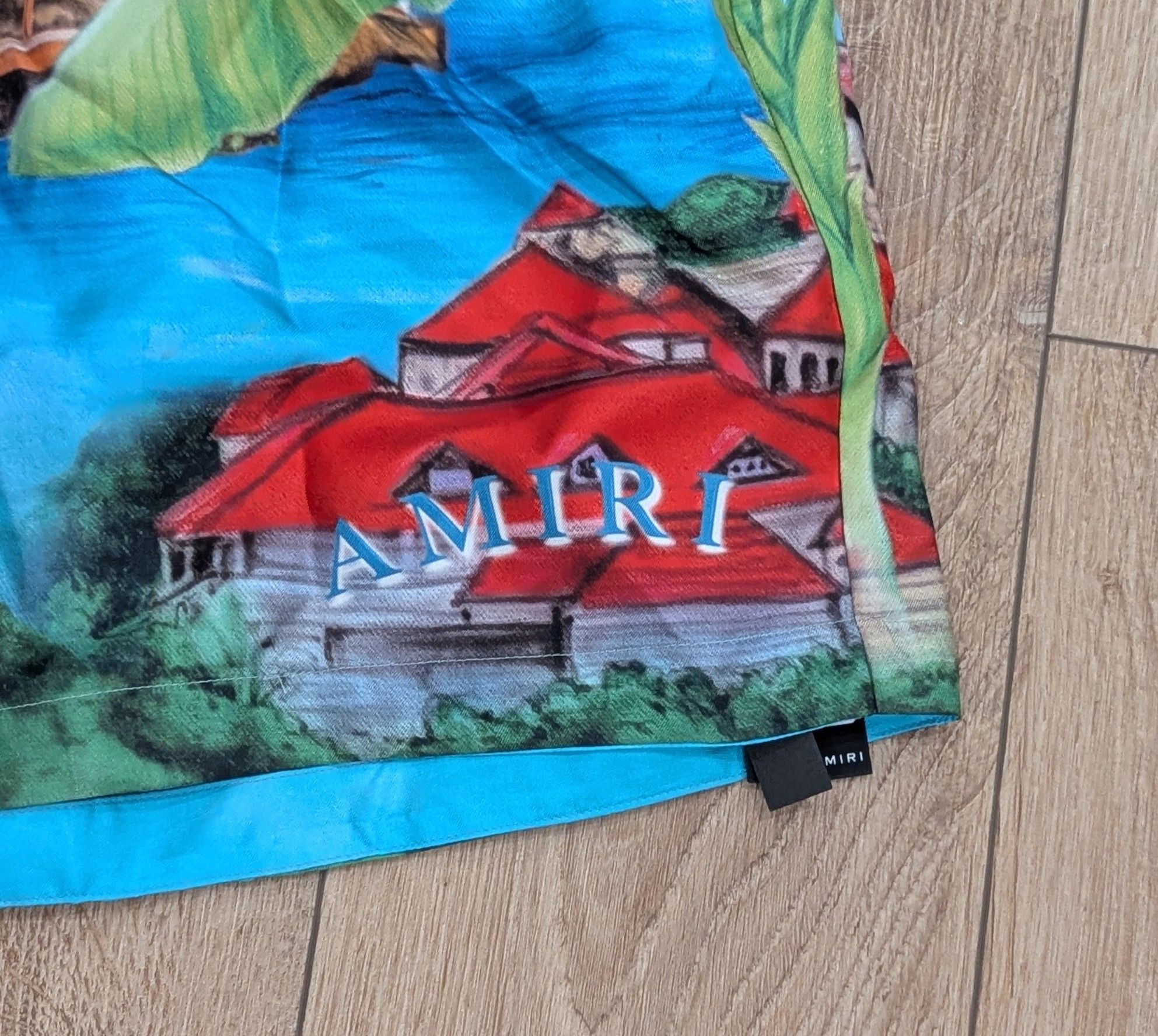 Amiri AMIRI "Eden Rock" Silk Shorts Multi Large Size US 34 / EU 50 - 2 Thumbnail