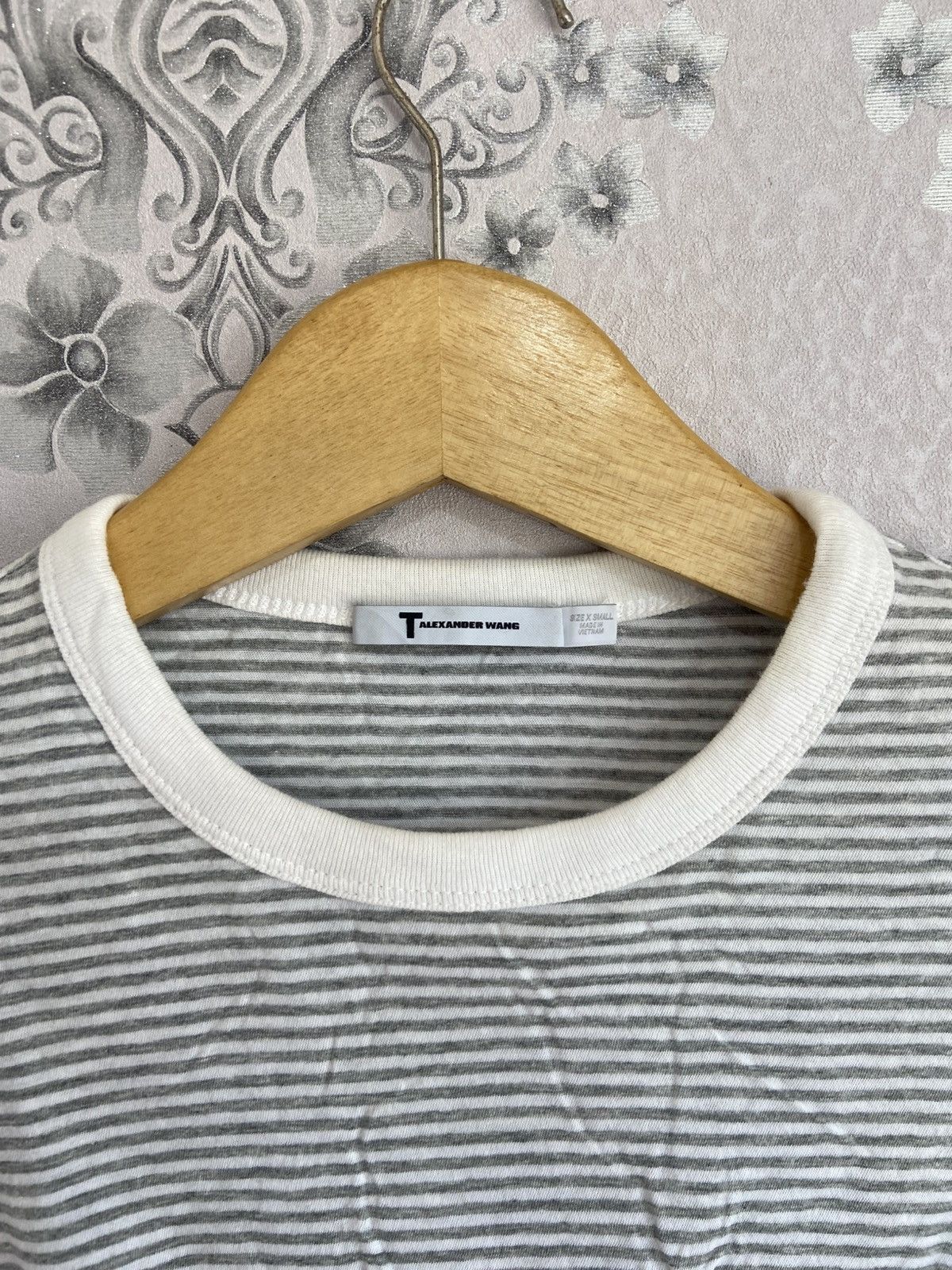 Alexander Wang Alexanderwang Striped tshirt Size US XS / EU 42 / 0 - 7 Thumbnail