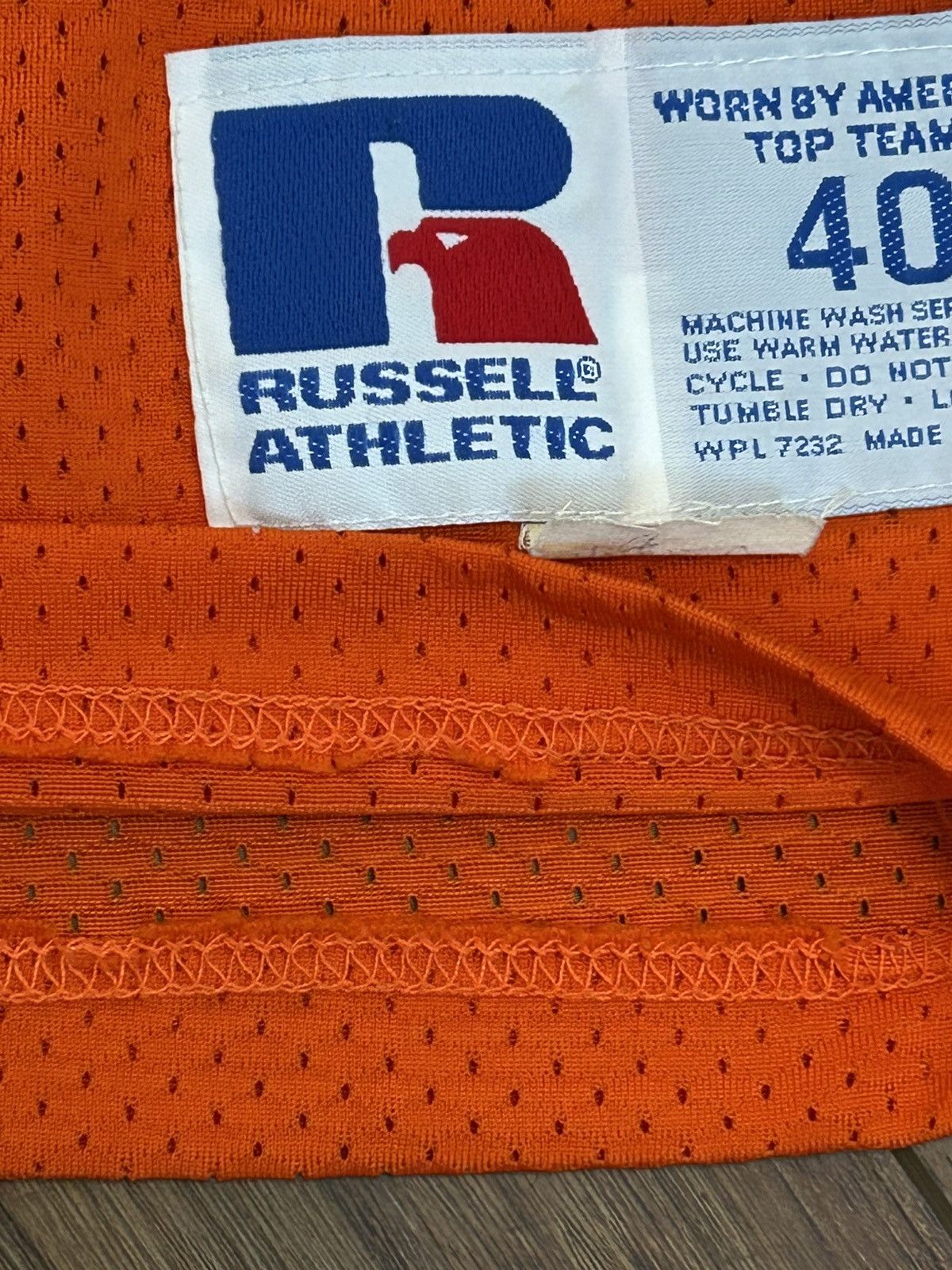 Russell Athletic Authentic NFL Vintage John Elway 1990’s Jersey Size US L / EU 52-54 / 3 - 6 Thumbnail