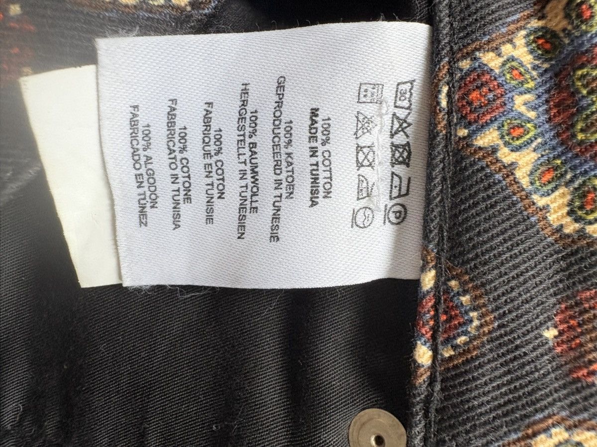 Dries Van Noten Dries Van Noten Patterned Denim Pants Size US 32 / EU 48 - 5 Thumbnail