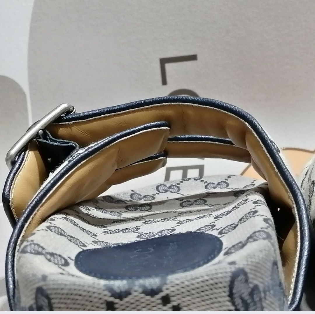 Gucci Gucci Logo Print Slide Sandals Size US 8 / EU 41 - 6 Thumbnail