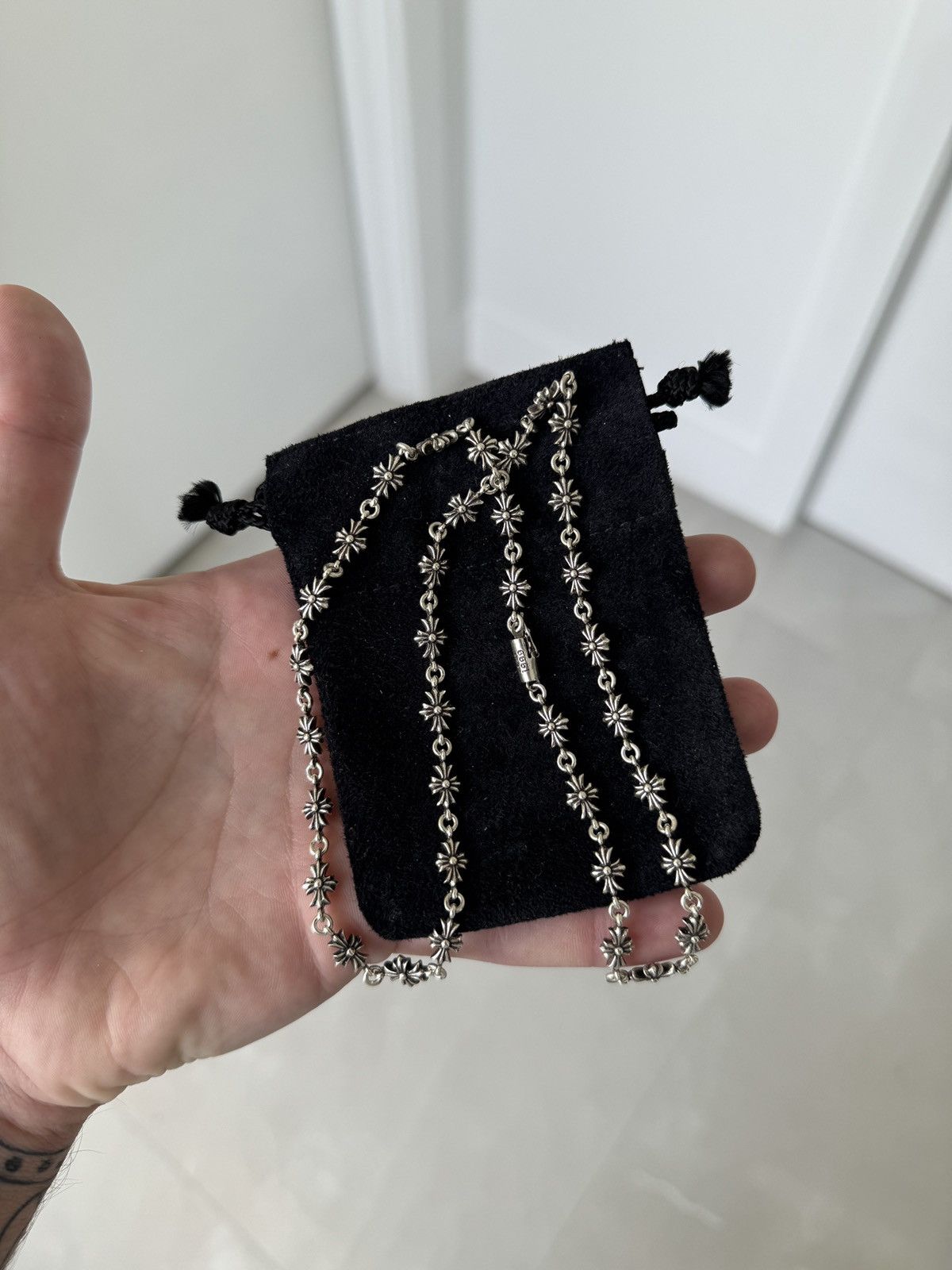 Chrome Hearts Chrome Hearts “True Fucking Love” Circle Pendant