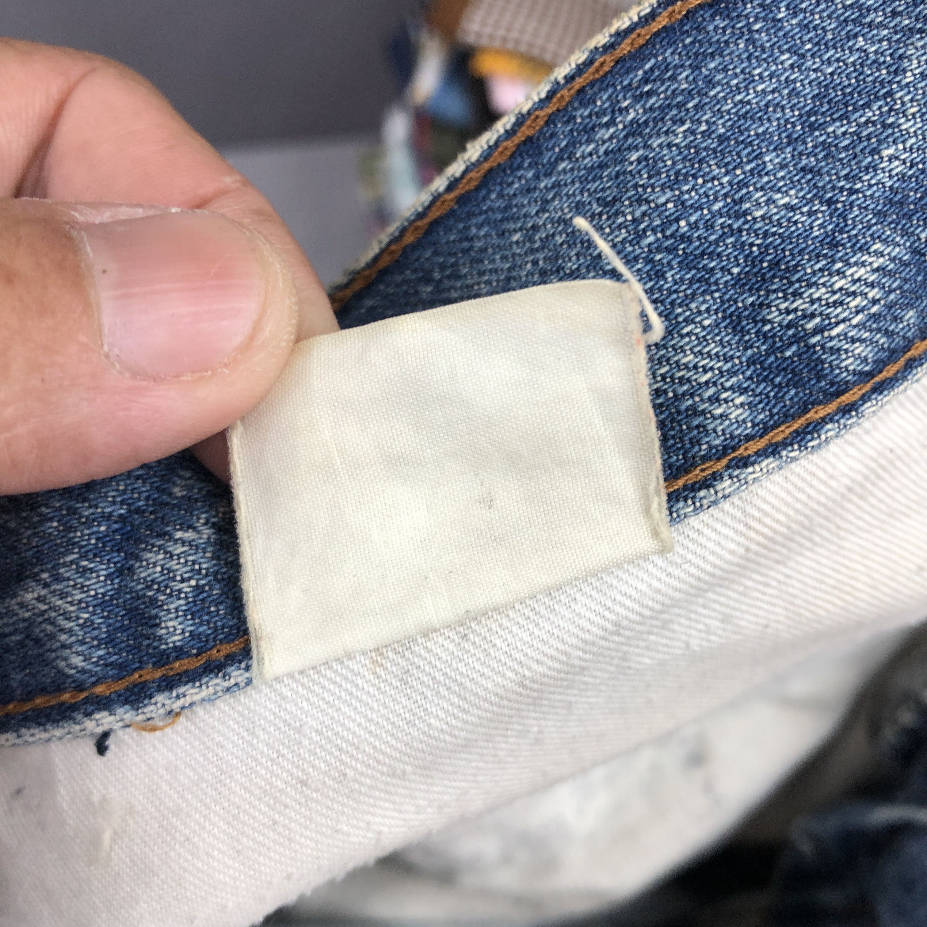 Levi's Vintage 80s Levis 502xx Selvedge Jeans Mudwash Redline Denim Size US 32 / EU 48 - 11 Thumbnail