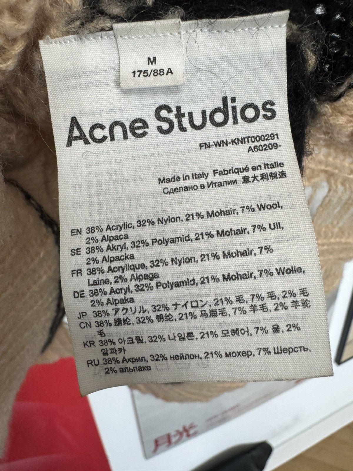 Acne Studios RARE GRAIL acne mohair distressed kurt cobain sweater knit Size US M / EU 48-50 / 2 - 5 Thumbnail