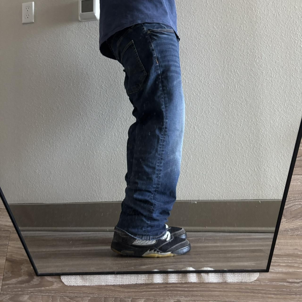 Vintage Crazy Vintage Y2K/2000s Grunge Dark Wash Bootcut Denim Jeans! 32x32 Size US 32 / EU 48 - 2 Thumbnail