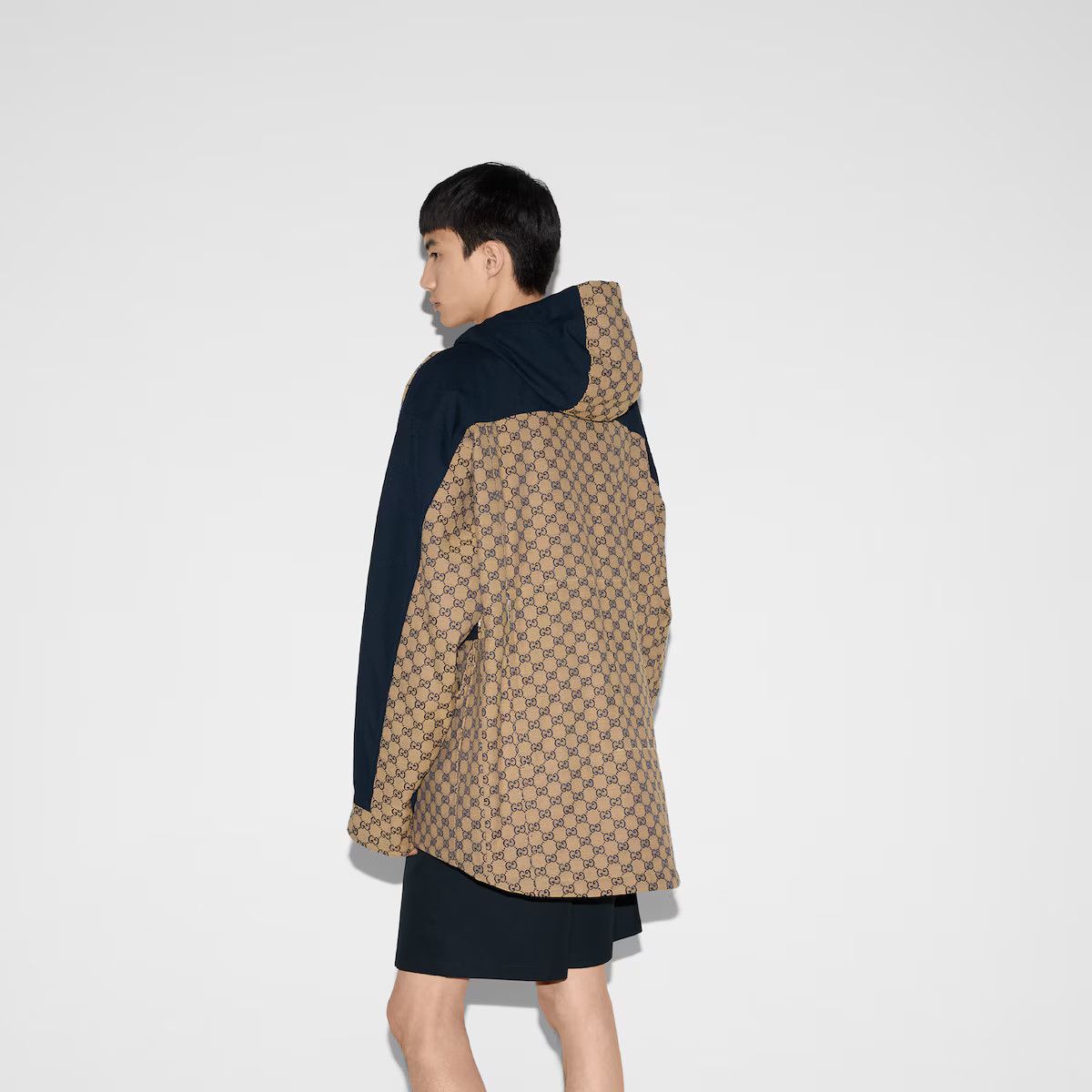Gucci o1s1wg110125 GG Canvas Jacket in Beige/Blue Size US S / EU 44-46 / 1 - 3 Thumbnail
