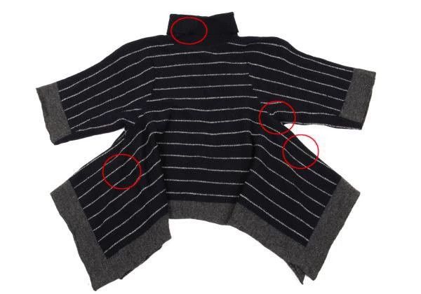 Comme des Garcons Comme Des Garcons Cyan Vintage Striped Sweater Size M / US 6-8 / IT 42-44 - 3 Thumbnail