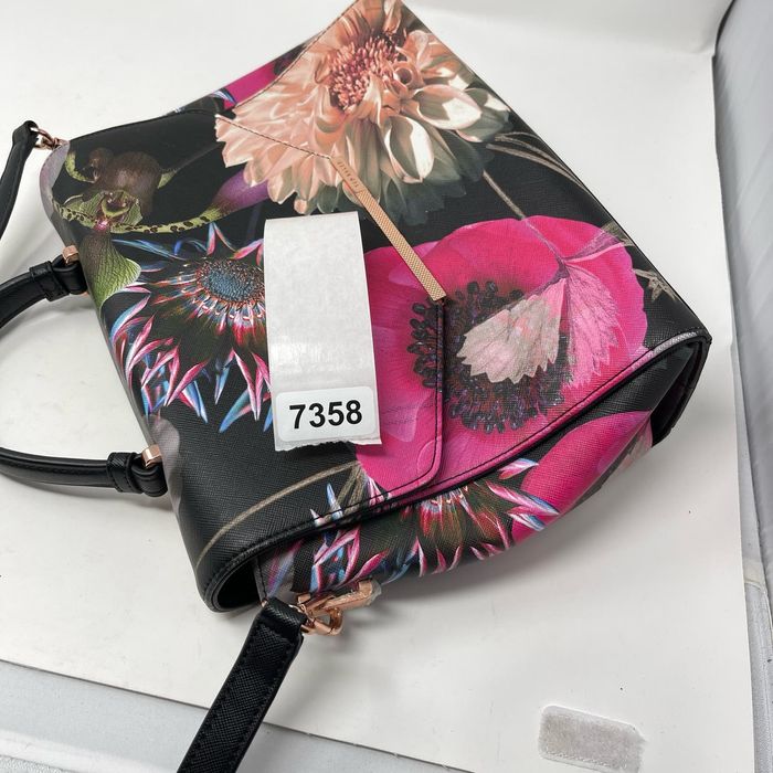 Ted Baker Ted Baker London Neon Poppy Envelope Floral Shoulder Bag