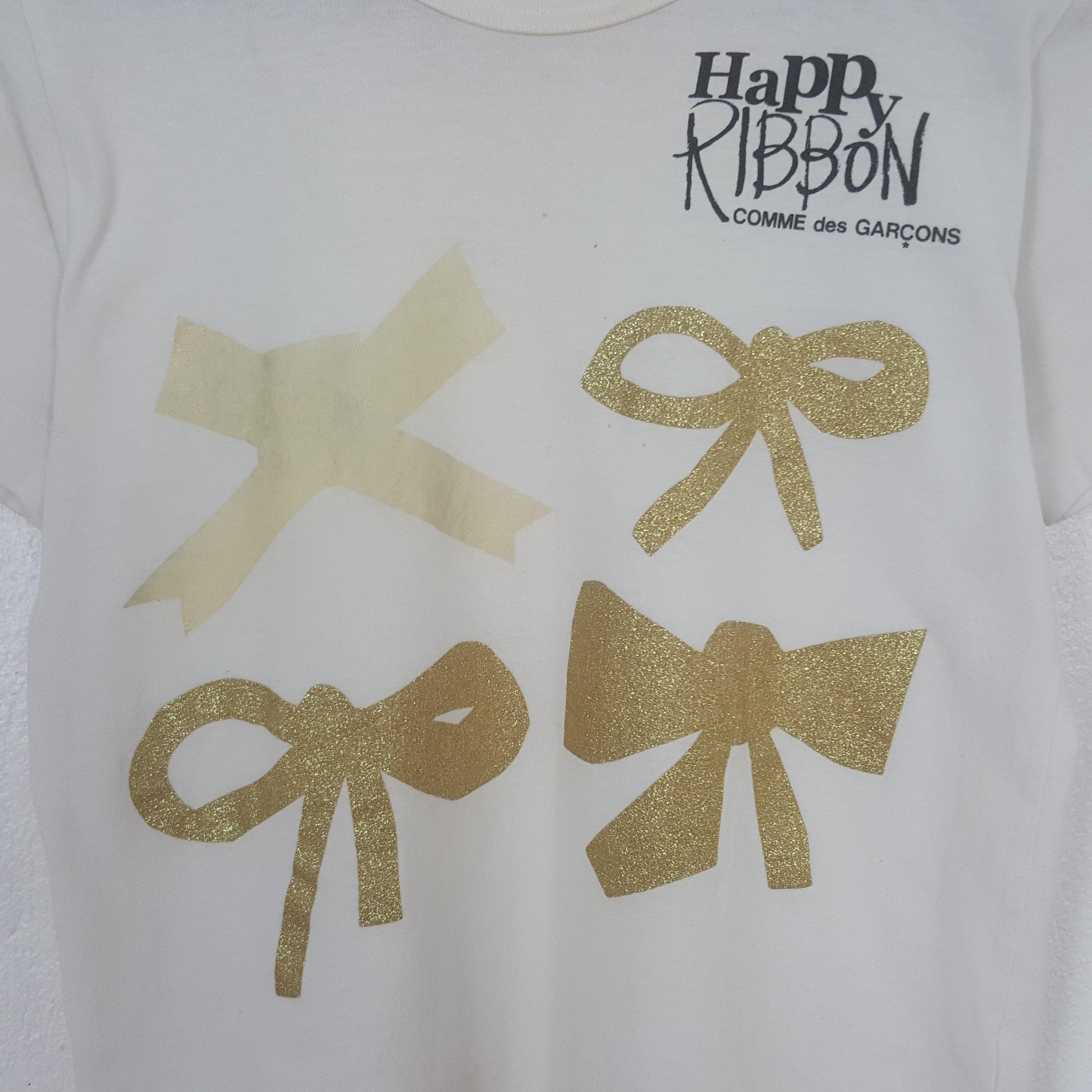 Comme des Garcons Vintage Comme des Garçons Ribbon Women Tshirt Size XS / US 0-2 / IT 36-38 - 2 Thumbnail