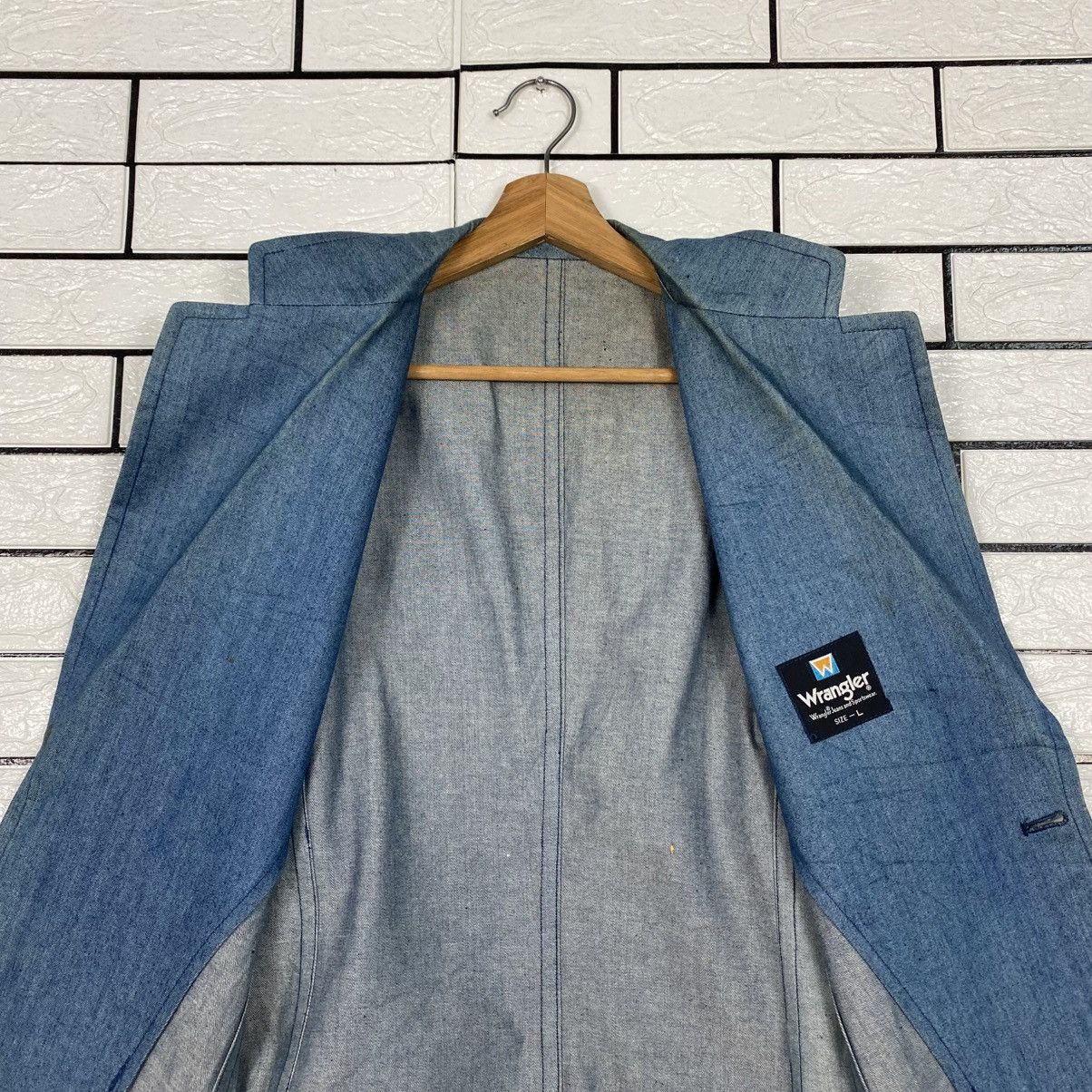 Wrangler 📌Vintage Chore Worker Denim Jacket Wrangler Size US L / EU 52-54 / 3 - 15 Thumbnail