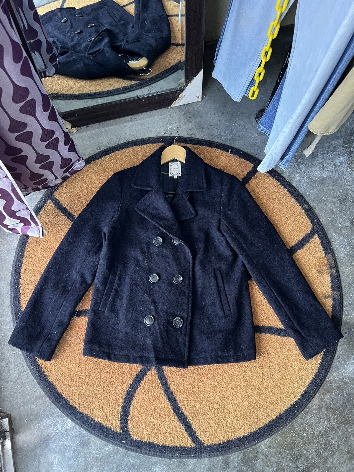Beams Plus 🔥Beams Heart Double Breasted Peacoat Size M / US 6-8 / IT 42-44 - 2 Thumbnail