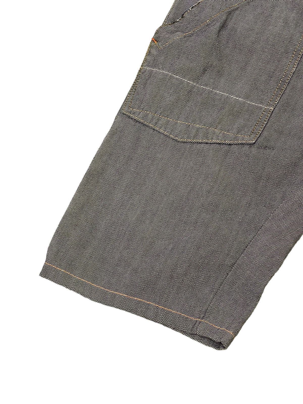 Evisu Cropped Jeans Y2K Evisu Genes Osaka Regular Fit 8🟦5 Size US 35 - 14 Thumbnail