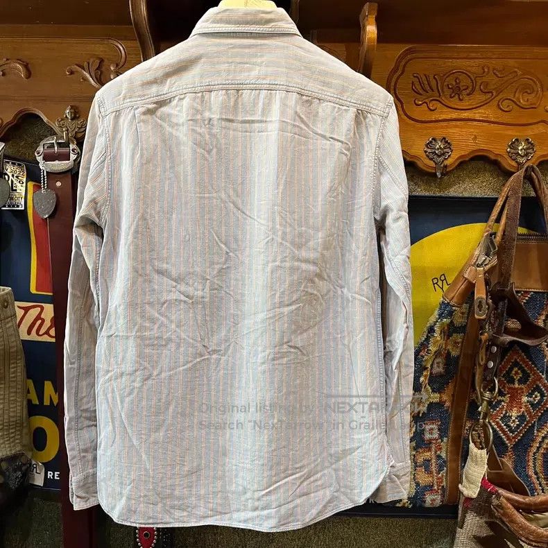 RRL Ralph Lauren RRL Ralph Lauren Old striped shirt Size US S / EU 44-46 / 1 - 2 Thumbnail