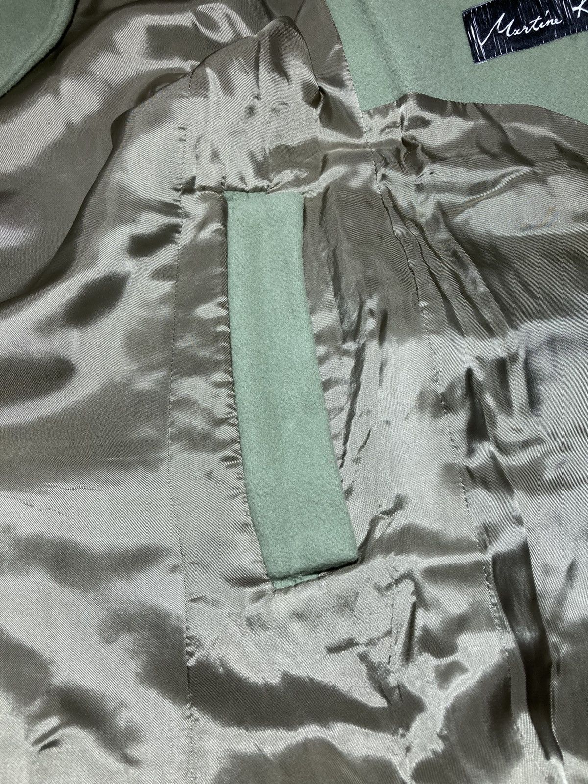 Martine Rose AW19 Martine Rose Mint Green Wool Overcoat 2019 3B M Jacket Size US M / EU 48-50 / 2 - 8 Thumbnail