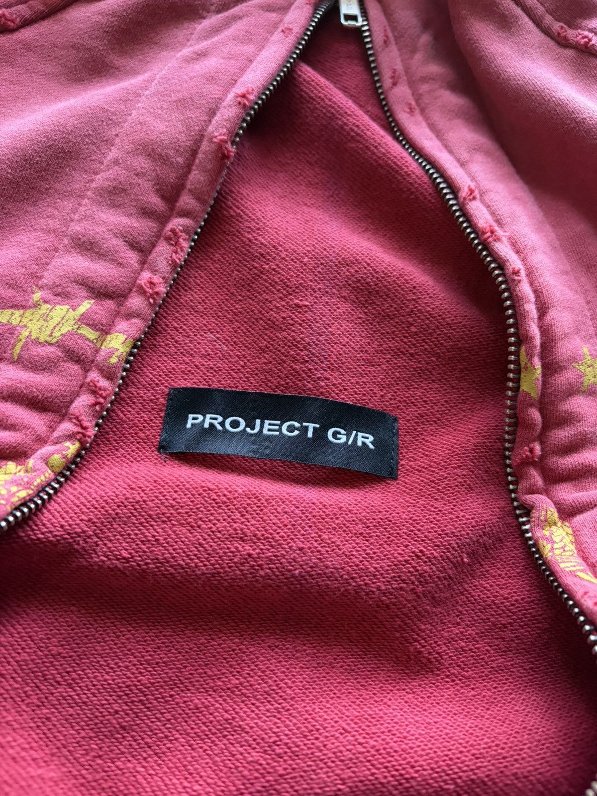 PROJECT G/R Project GR ZYGON ZIP HOODIE Red Protocol Index size 2 stk Size US M / EU 48-50 / 2 - 15 Thumbnail