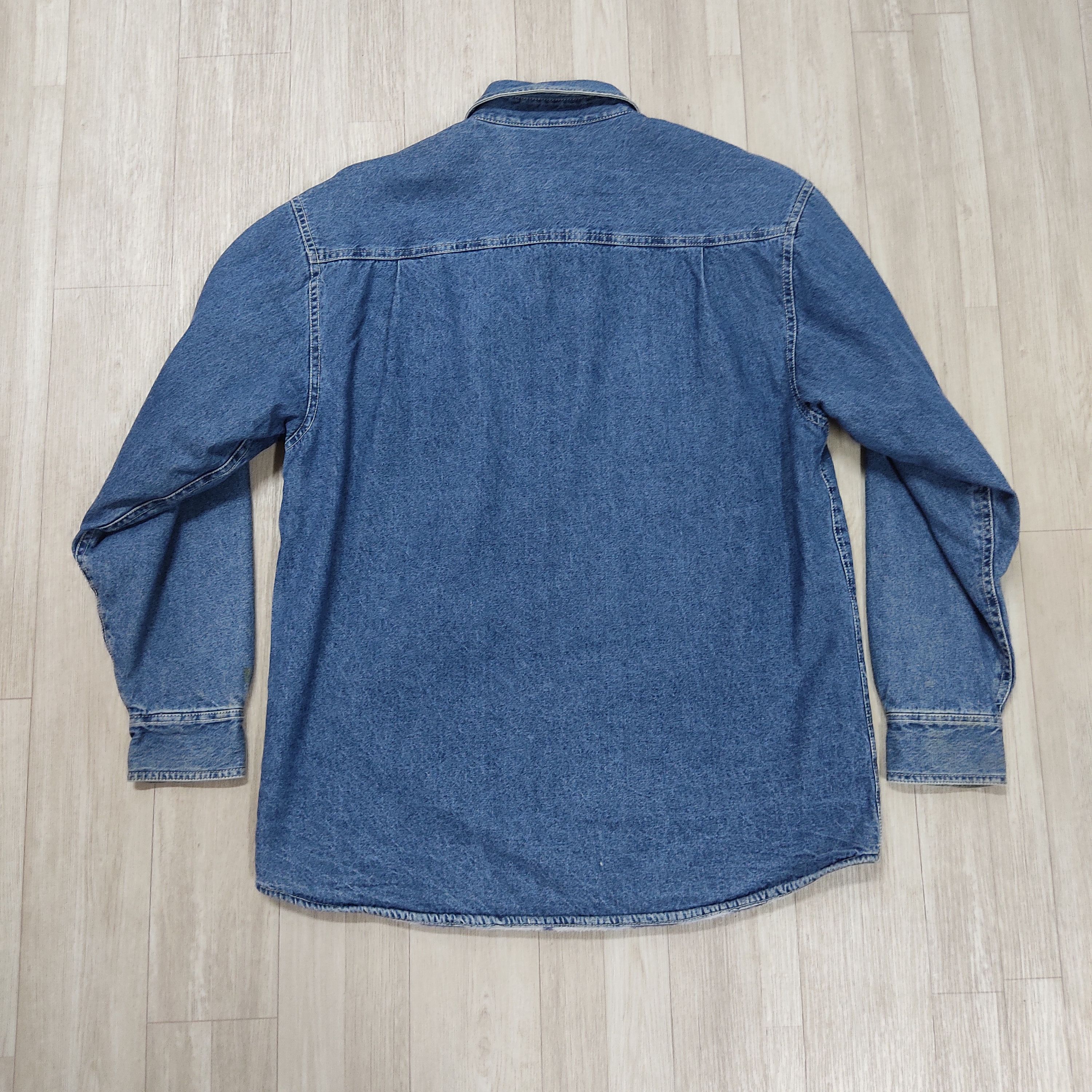 Levi's × Vintage Vintage Levi's Fleece Lined Denim Shirt Jacket Size US M / EU 48-50 / 2 - 14 Thumbnail