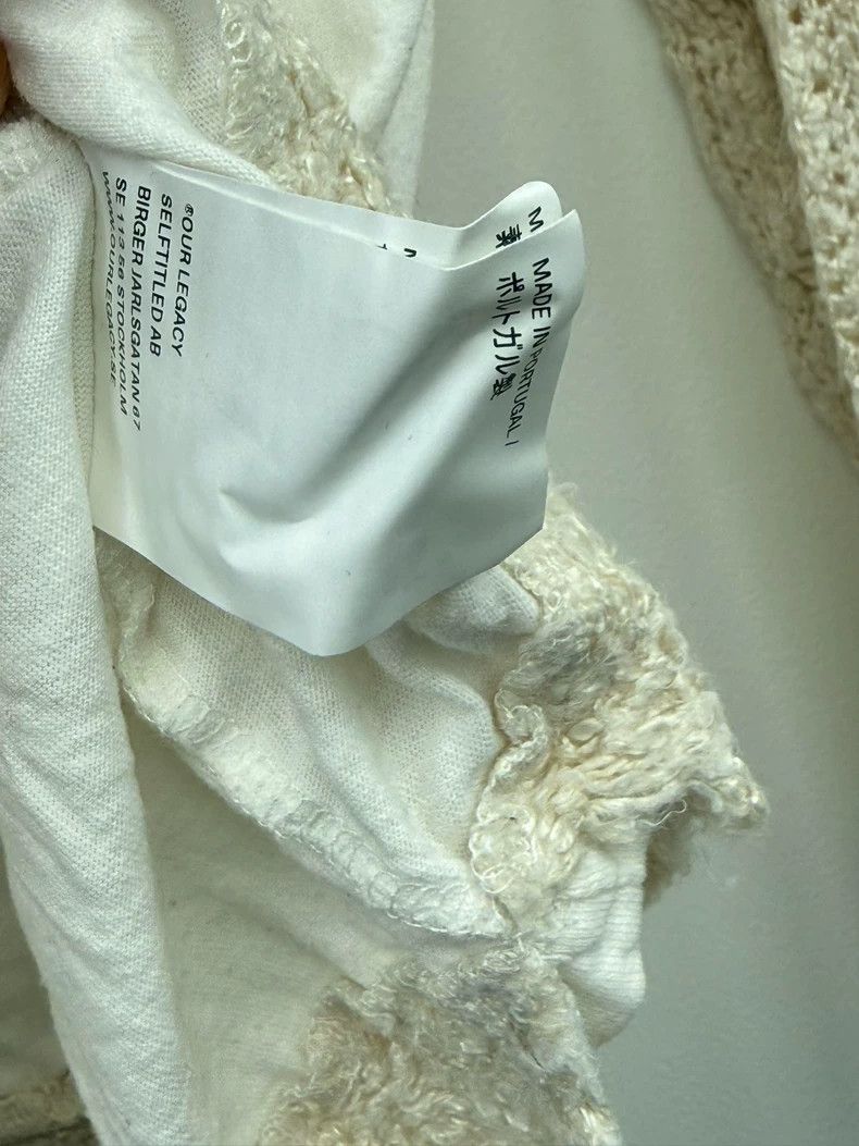 Our Legacy Our Legacy size50 Patchwork white shirt Size US M / EU 48-50 / 2 - 8 Thumbnail