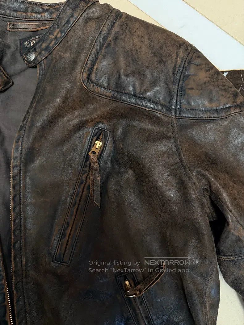 RRL Ralph Lauren RRL Ralph Lauren Leather Jacket Size US XL / EU 56 / 4 - 4 Thumbnail