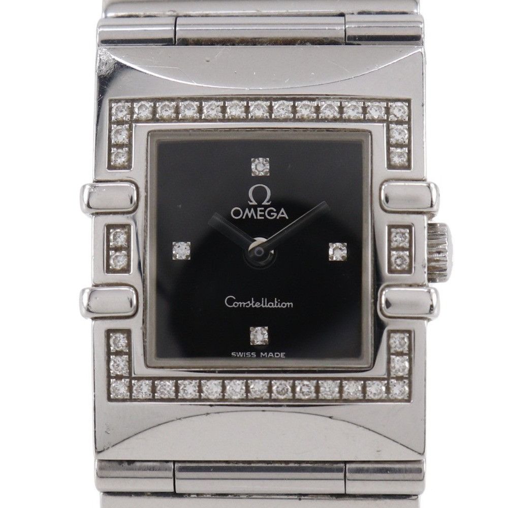 Omega Omega Omega Constellation Carré Stainless Steel Watch Metal Quartz 1528.46 DUTY FREE for USA Size ONE SIZE - 1 Thumbnail