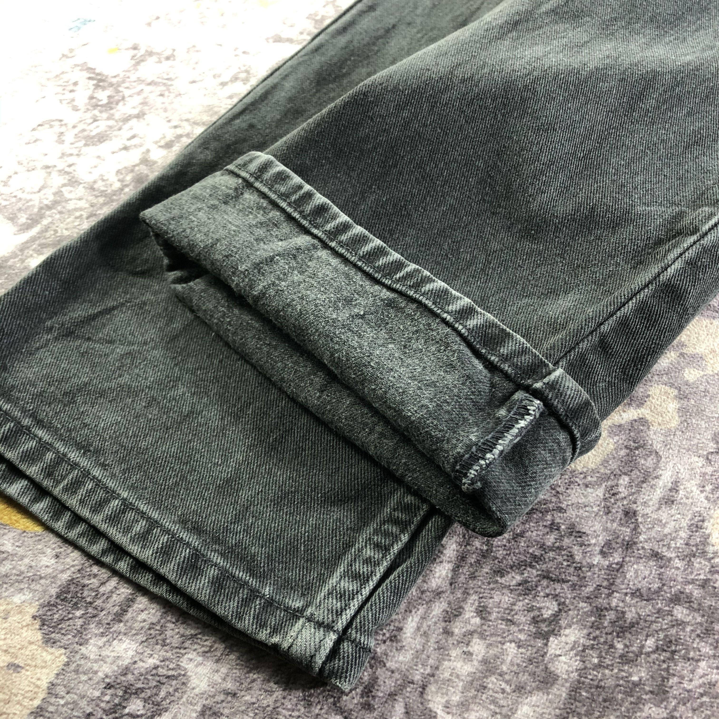 Levi's × Vintage Vintage 90s Black Levis Jeans-JM3366 Size US 37 - 6 Thumbnail