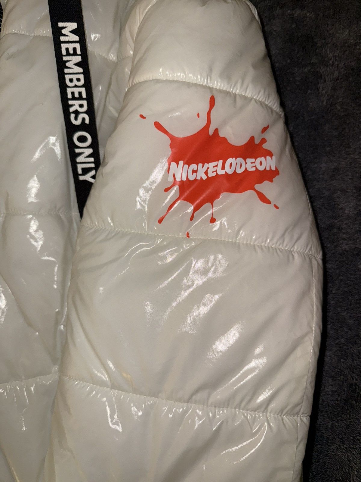 Members Only White Members Only Puffer Jacket Size US L / EU 52-54 / 3 - 3 Thumbnail