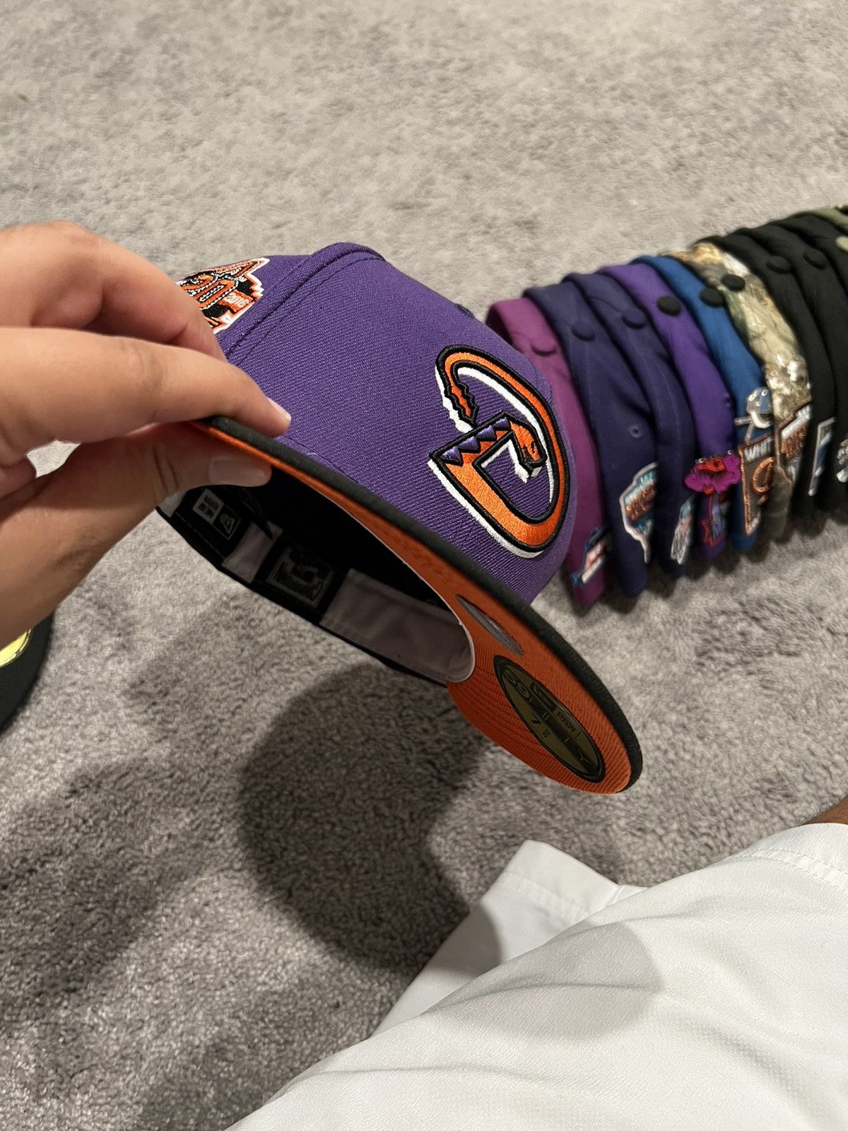 Hat Club × New Era New Era Diamond Backs Fitted 7 5/8 Size ONE SIZE - 2 Thumbnail