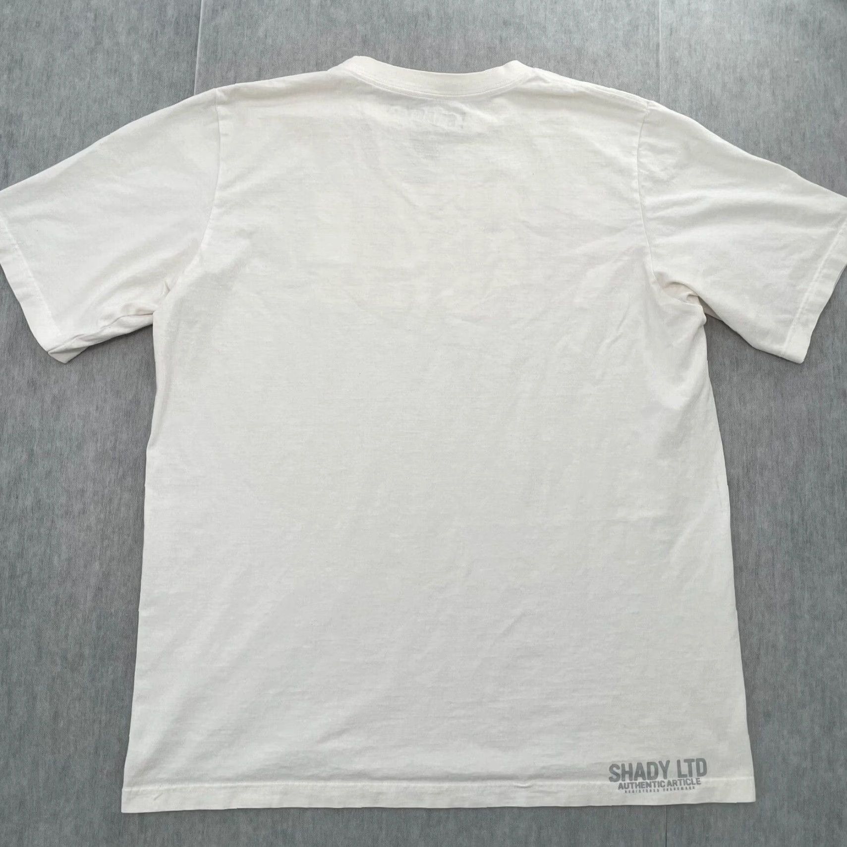 Vintage VINTAGE Eminem Slim Shady Shirt Mens XL White Crew Neck Short Sleeve Logo 90s Hip Hop Music T-Shirt XL Mens Size US XL / EU 56 / 4 - 2 Thumbnail