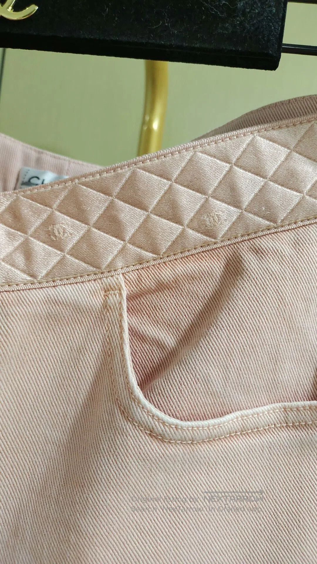 Chanel Chanel Pink Denim Pants with Tags. Size 27" / US 4 / IT 40 - 5 Thumbnail