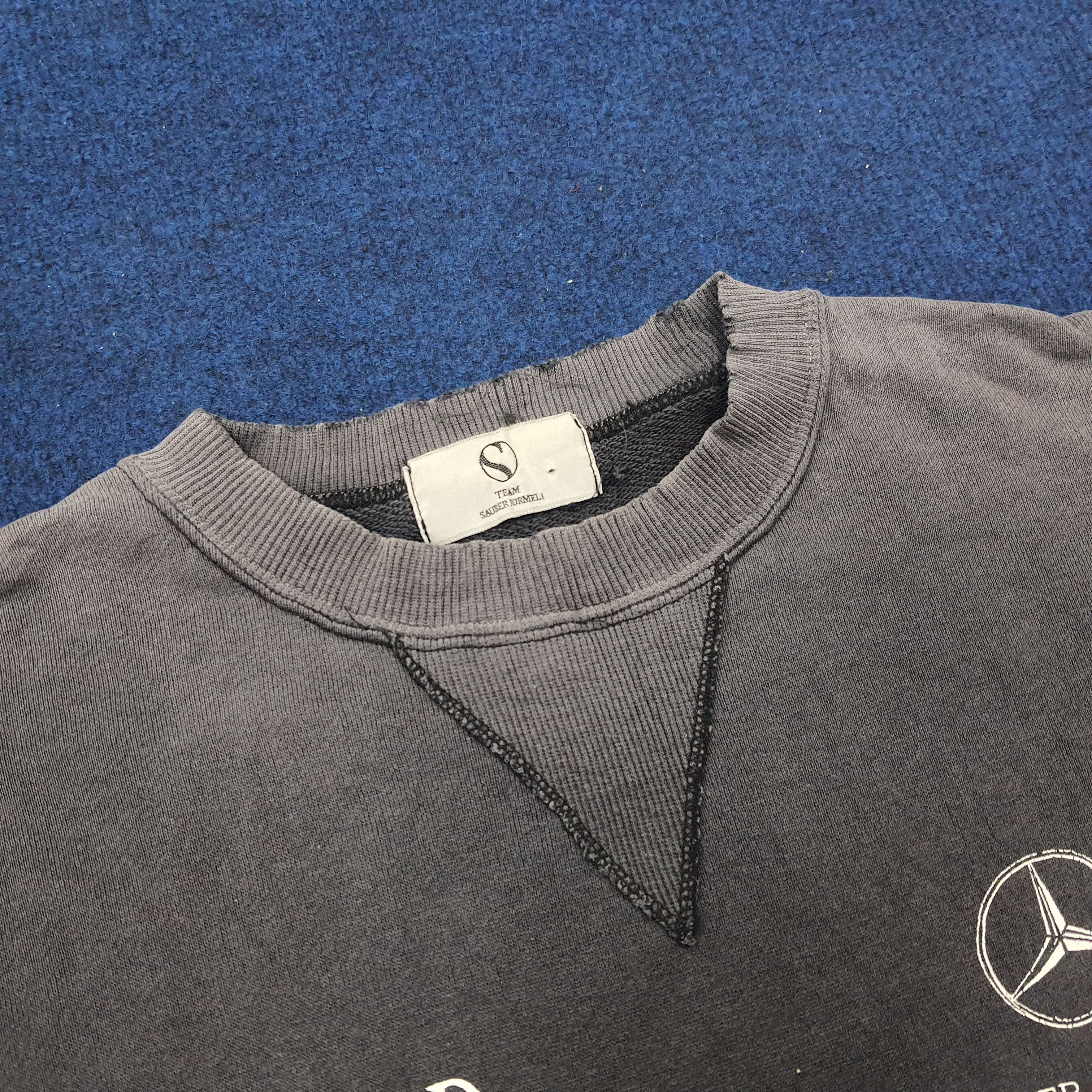 Vintage Vintage Motorsports Mercedes Autopart Logo Sweatshirt Size US M / EU 48-50 / 2 - 4 Thumbnail