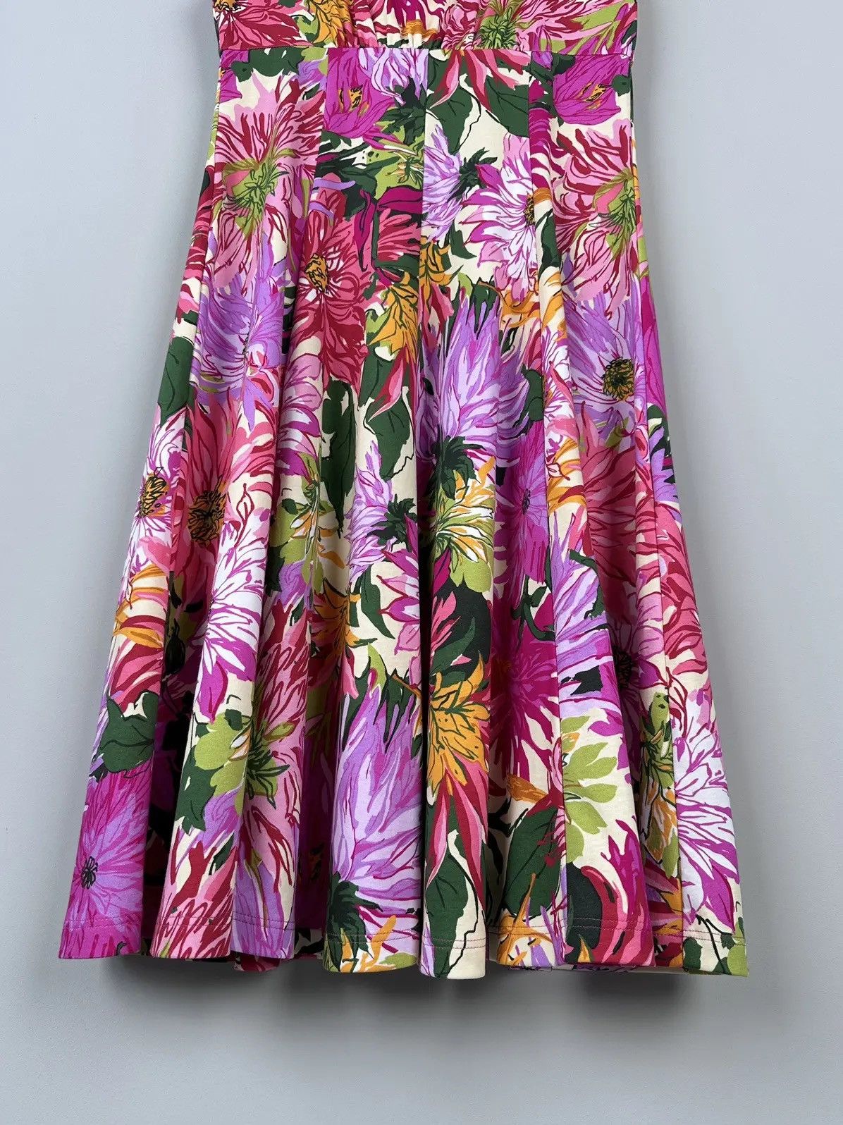 Marni Marni Flowers Mid Dress Pink Size M / US 6-8 / IT 42-44 - 4 Thumbnail