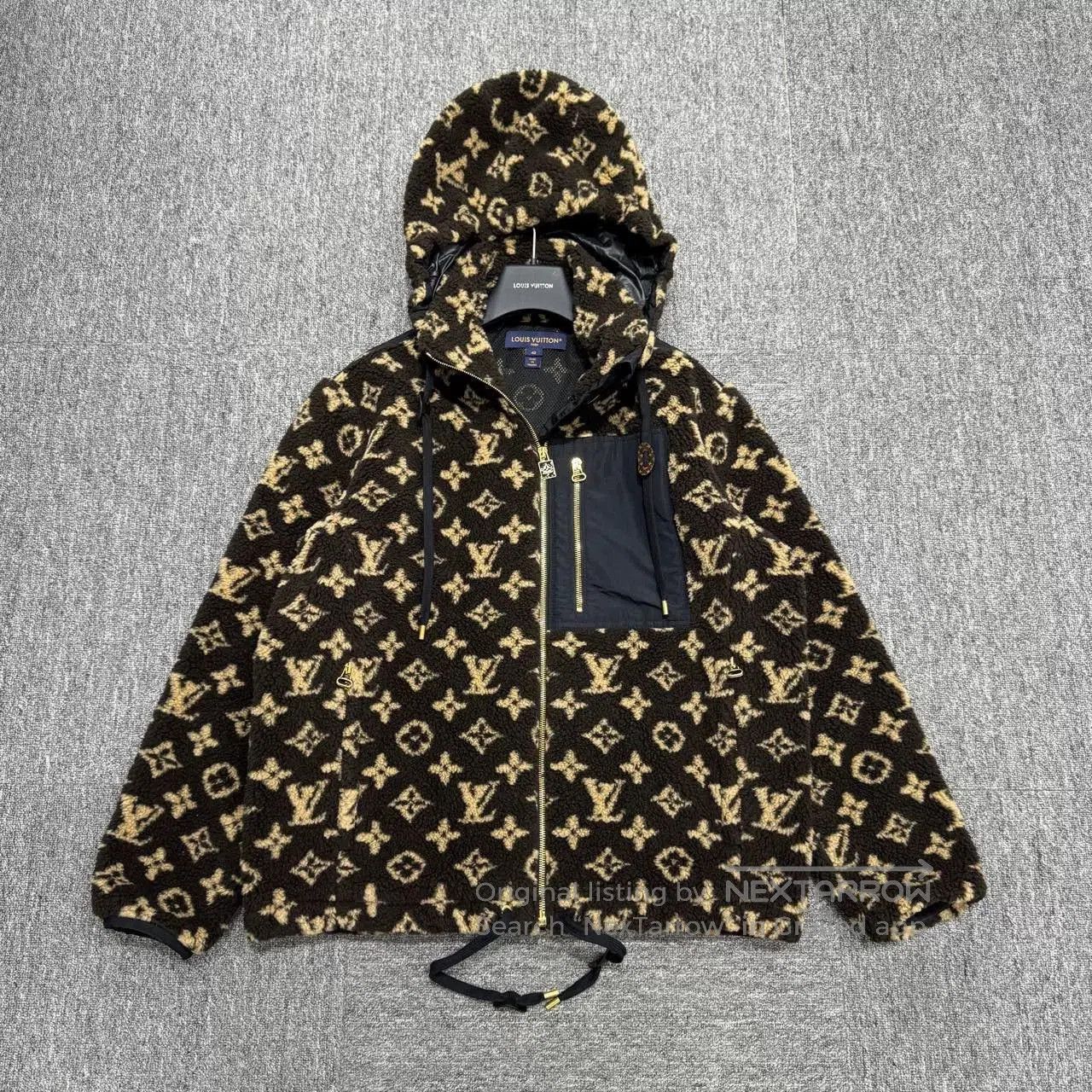 Louis Vuitton louis vuitton teddy coat in monogram print. Size US L / EU 52-54 / 3 - 1 Thumbnail