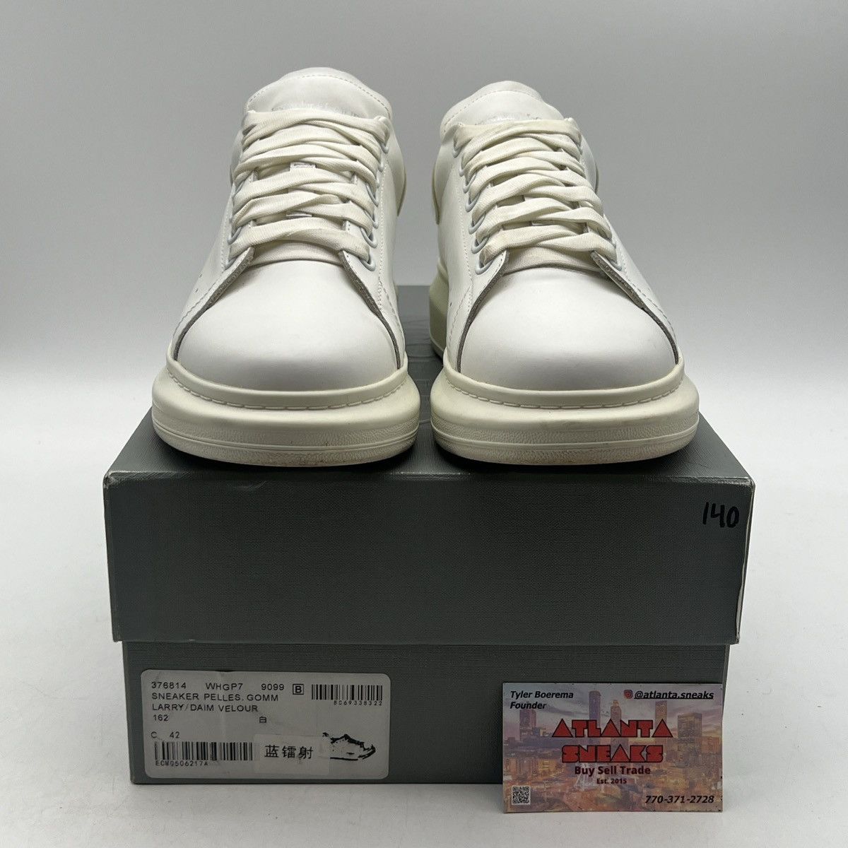 Alexander McQueen Alexander McQueen Oversized Platform Womens Sneakers Size US 8.5 / EU 41-42 - 2 Thumbnail