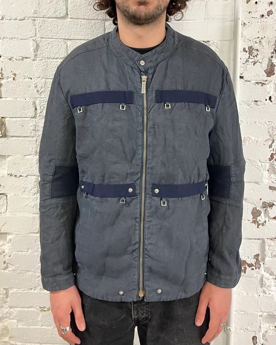 Dirk Bikkembergs AW2007 Bikkembergs Navy Cargo Jacket Size US M / EU 48-50 / 2 - 1 Thumbnail