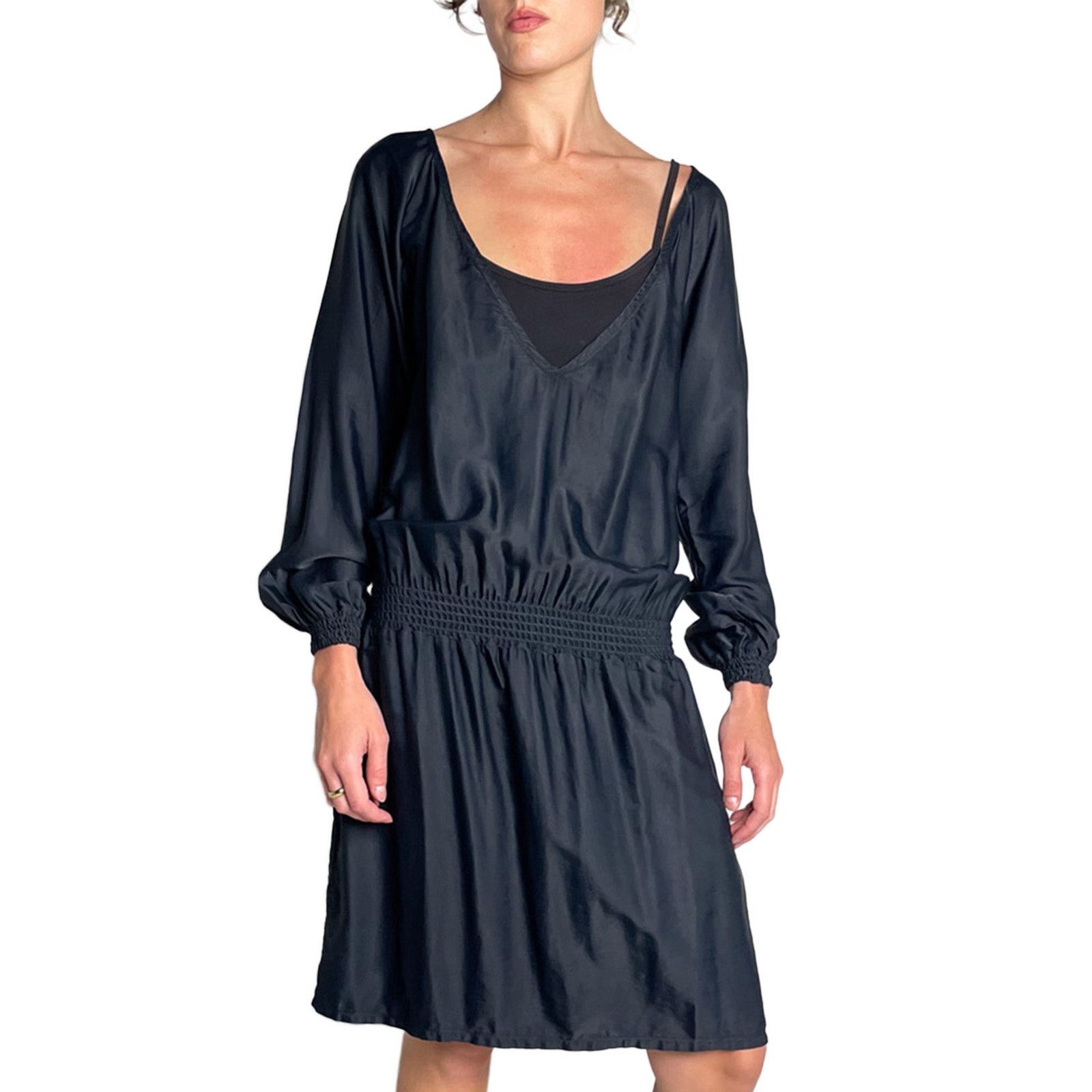 Maison Margiela MM6 Silk Dress Size XS / US 0-2 / IT 36-38 - 2 Thumbnail
