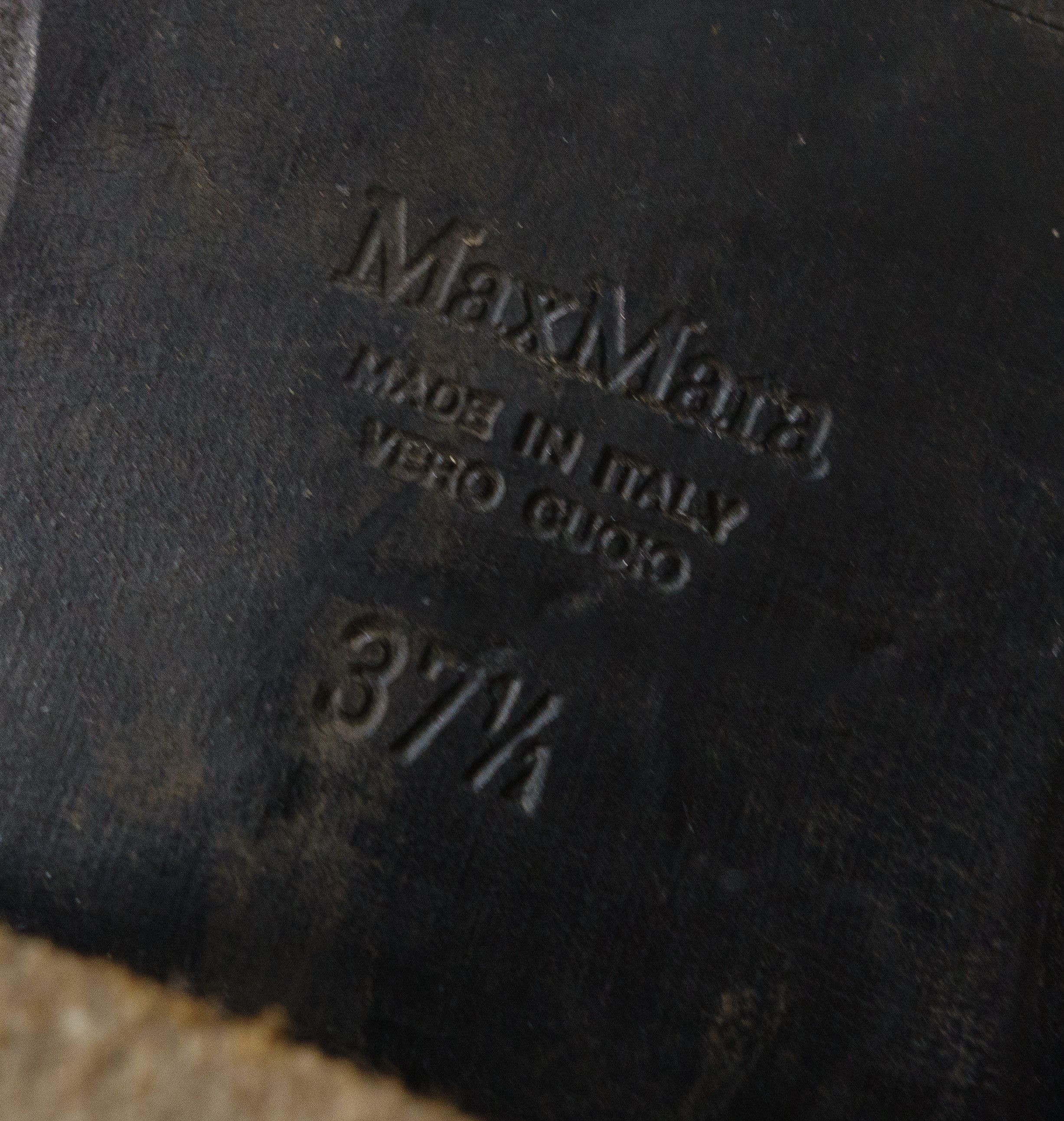 Max Mara 00s Leather Knee-High Riding Boots Size US 7.5 / IT 37.5 - 9 Thumbnail