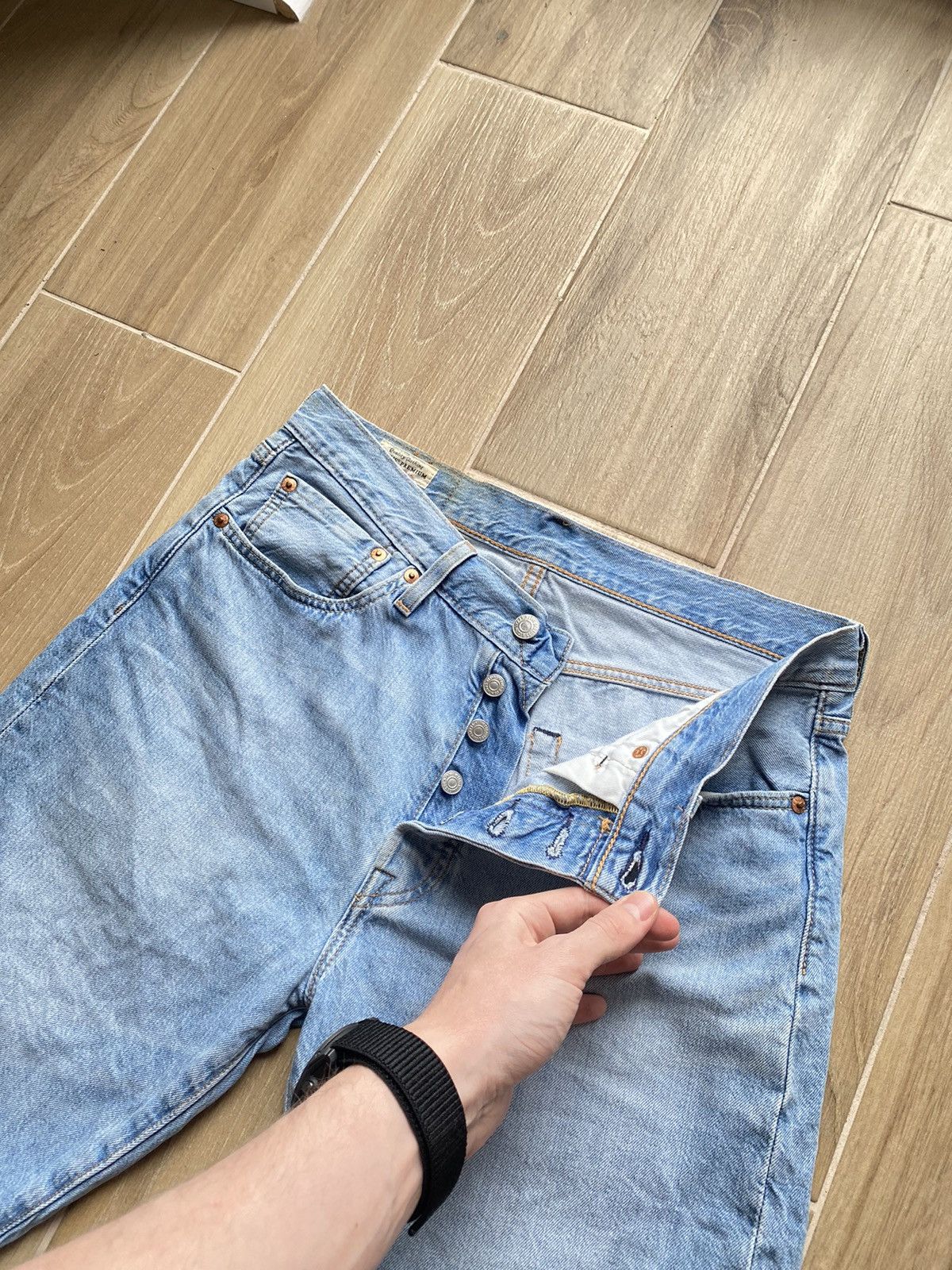Levi's Levis Denim Shorts Size US 31 - 6 Thumbnail