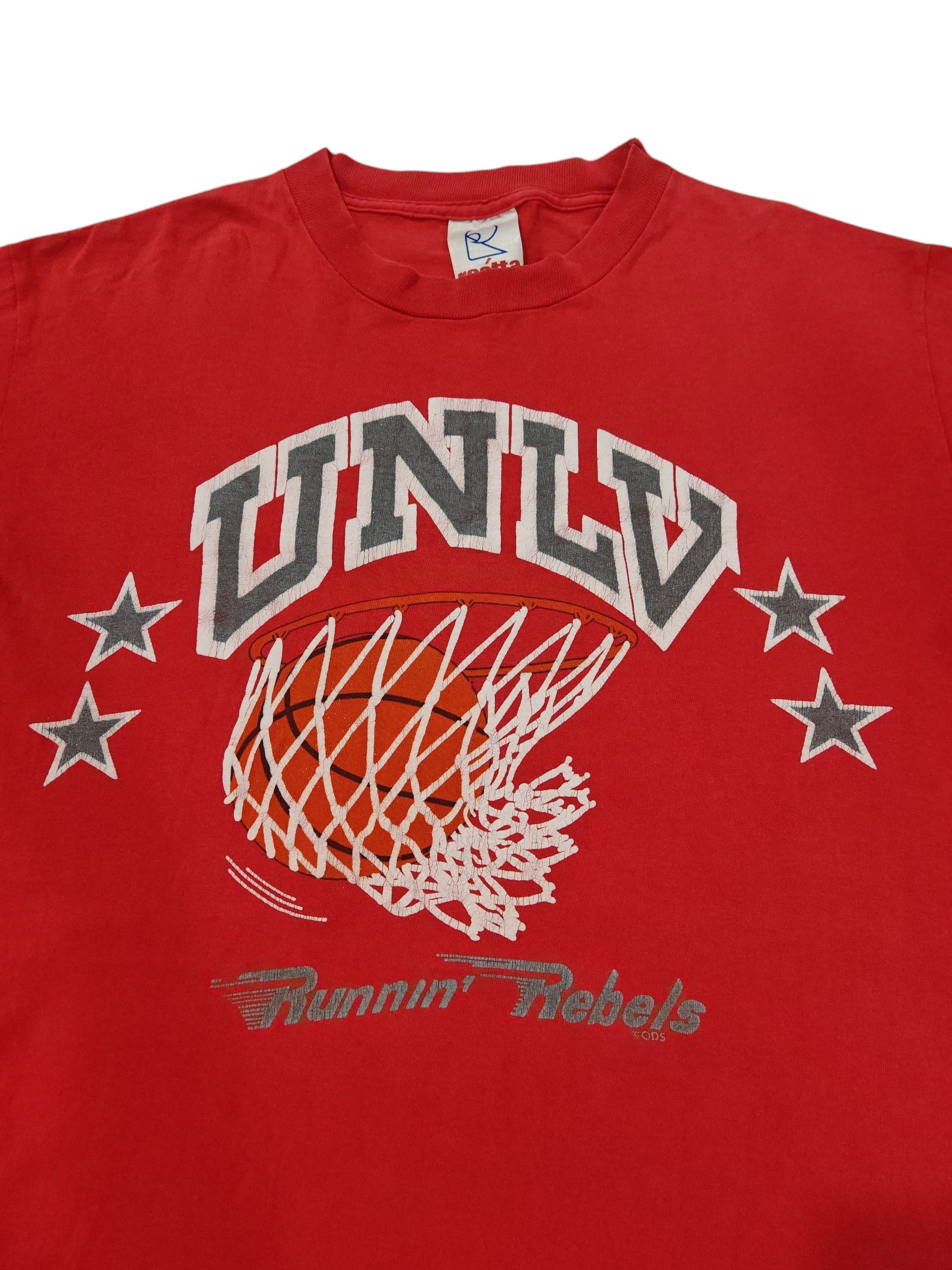 Vintage Vintage 90s UNLV Runnin' Rebels Tees Size US L / EU 52-54 / 3 - 3 Thumbnail