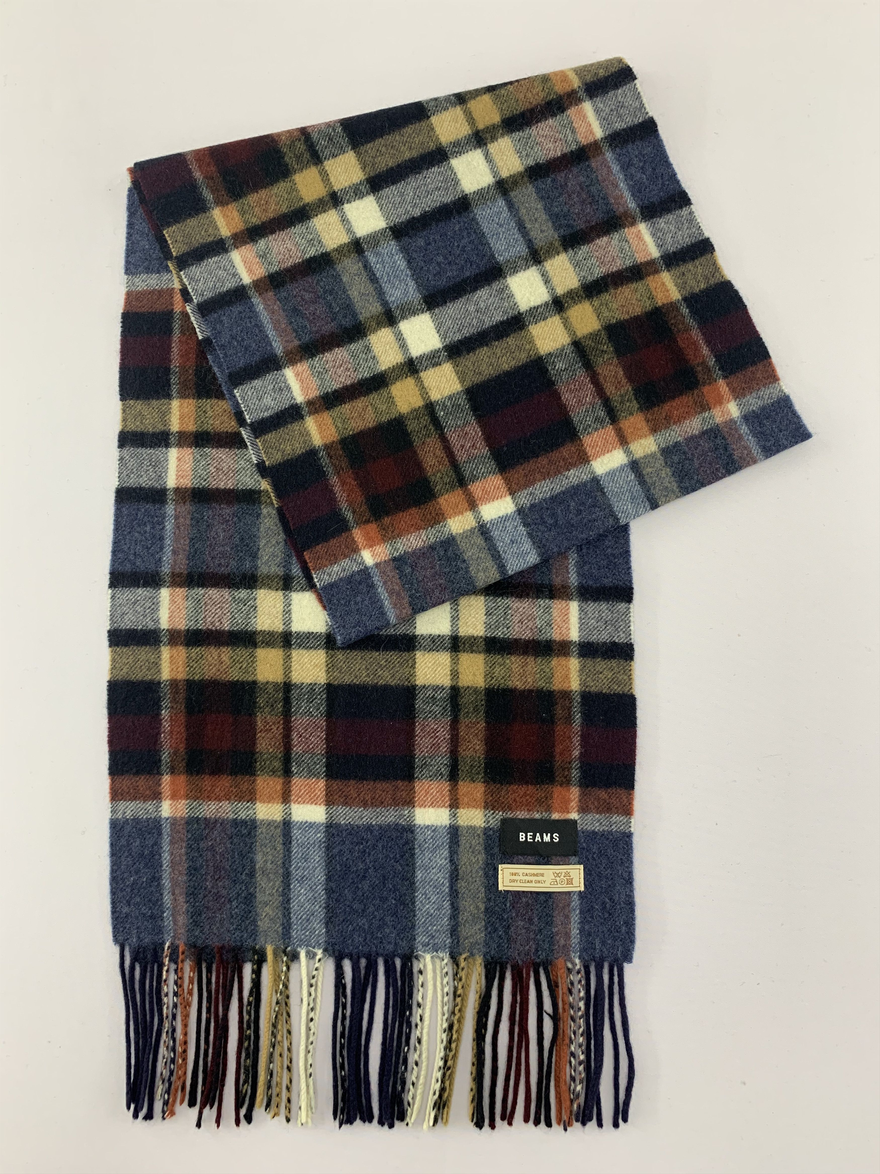 Beams Plus Beams Scarf Cashmere Muffler Neck Wrap BL5090 Size ONE SIZE - 2 Thumbnail