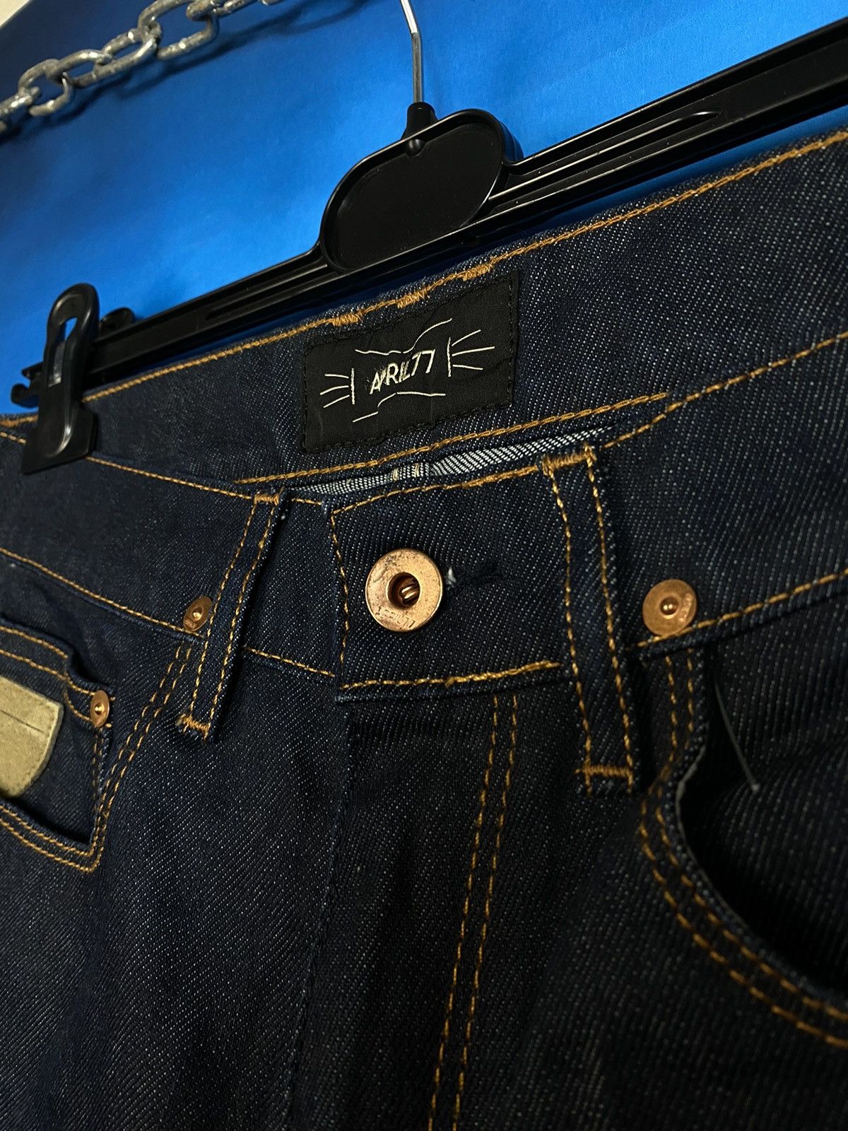 April 77 × Japanese Brand April 77 Japanese denim pants Size US 30 / EU 46 - 3 Thumbnail