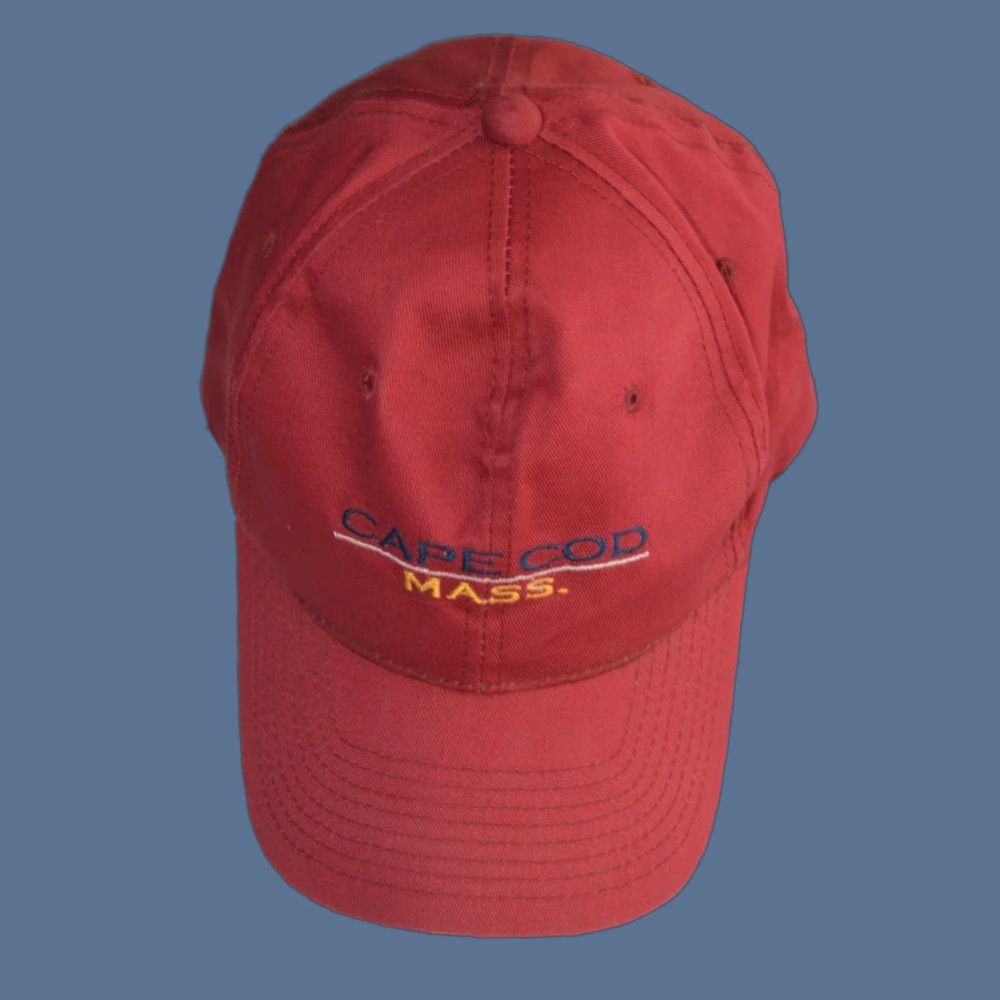 Vintage Cuffys Cap Baseball Hat Men Red USA Adjustable Strap Back One Size Cap Shirt? Size ONE SIZE - 1 Thumbnail