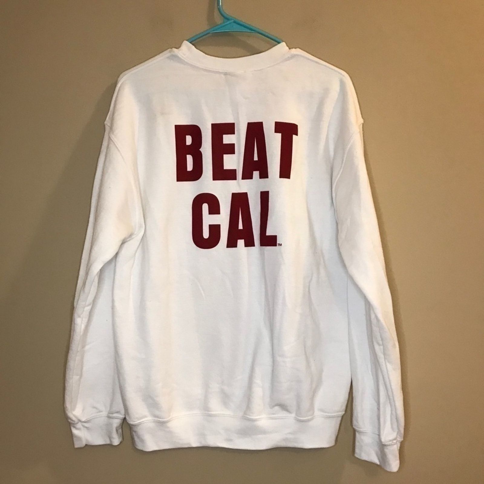 Other Blue 84 White Sweatshirt It’s Bear Season Size Medium Size M / US 6-8 / IT 42-44 - 4 Thumbnail