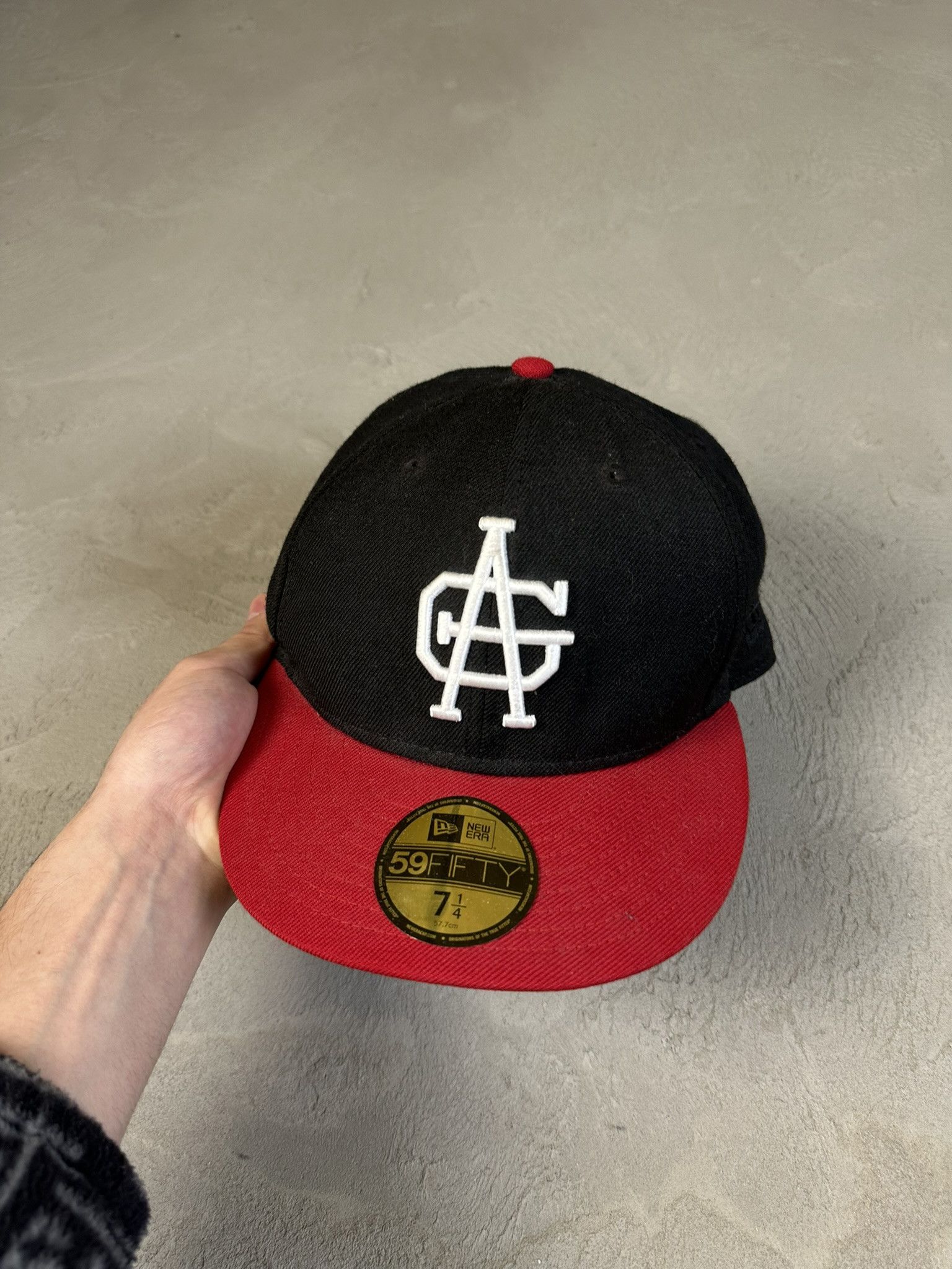 New Era Vintage Y2k Wool New Era Californa Angels Golden Sticker Cap Size ONE SIZE - 2 Thumbnail