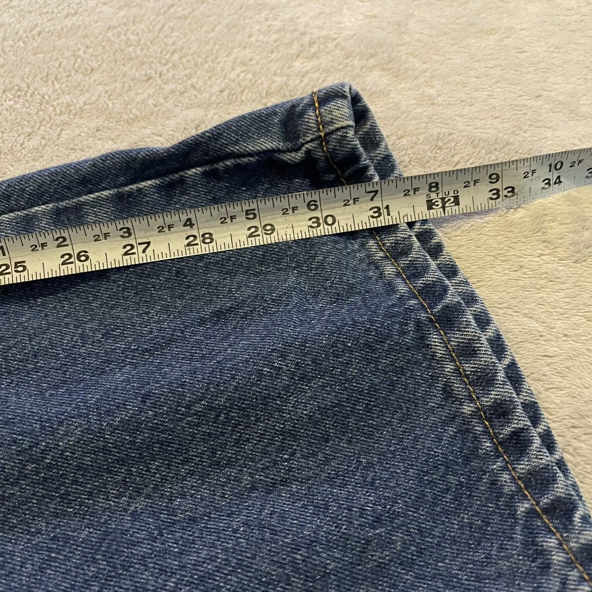 Wrangler Vintage 90s Wrangler Riggs Workwear Jeans Mens 44x32 Blue Size US 42 / EU 58 - 9 Thumbnail