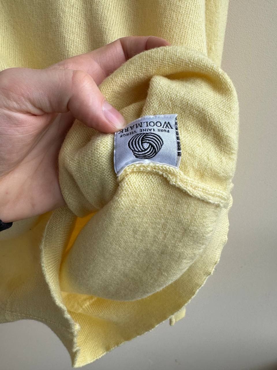 Lacoste × Vintage Lacoste vintage sweater 90s Y2K yellow knitwear Size US M / EU 48-50 / 2 - 8 Thumbnail