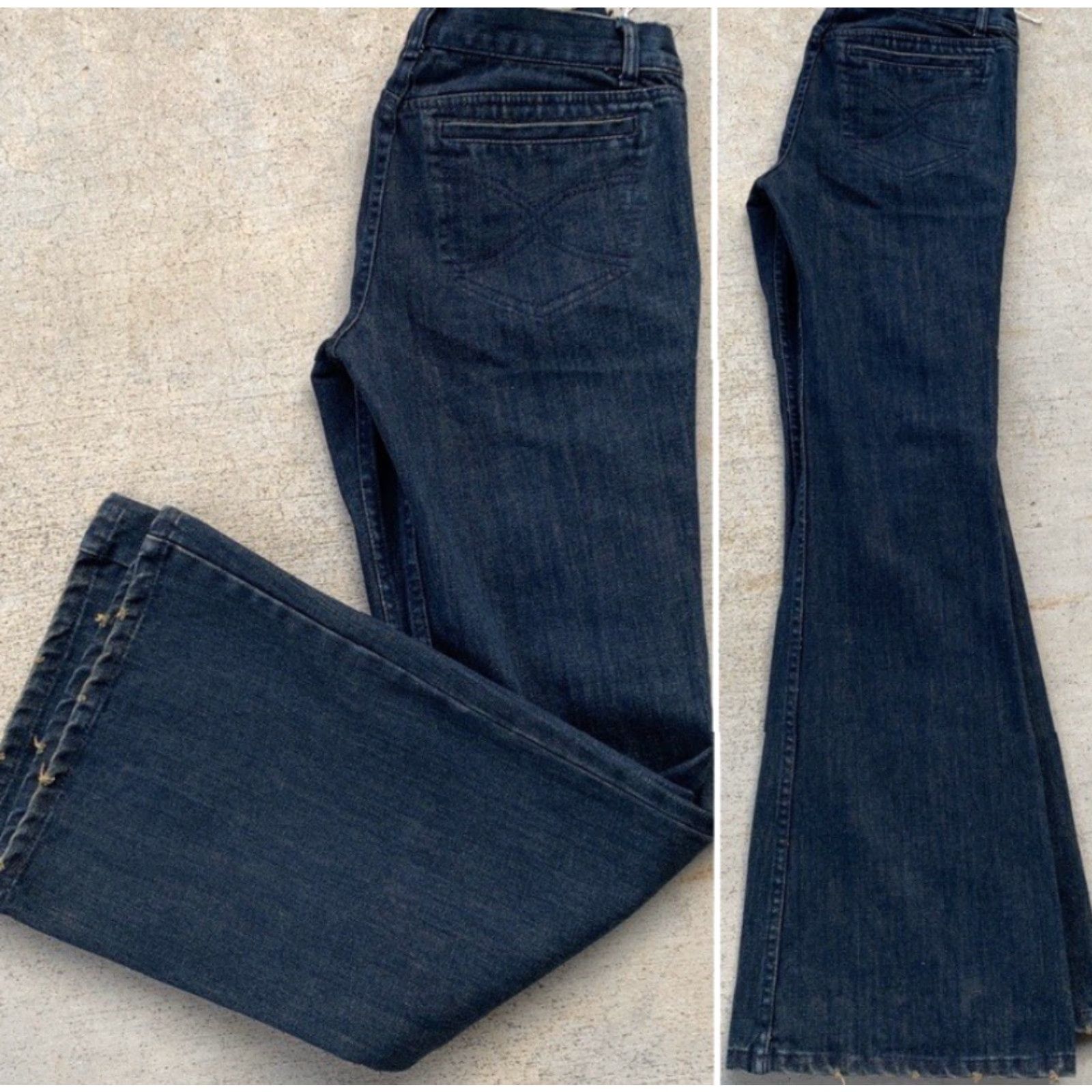 Vintage Habitual New York Jeans flare leg Size 27 NWOT Blue Women's Jeans Flared Zipper Fly NWOT 27 Blue Womens Jeans Size 27" / US 4 / IT 40 - 3 Thumbnail