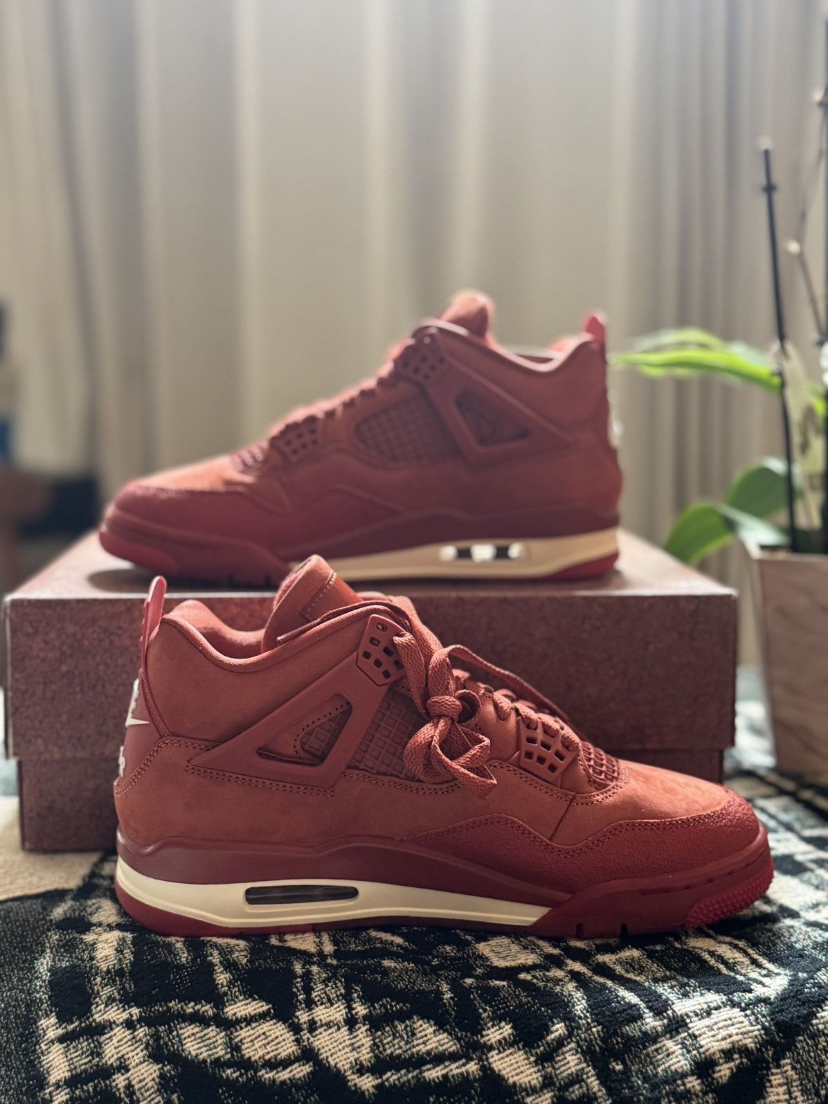 Nike Air Jordan 4 Retro OG SP Nigel Sylvester Brick by Brick 8m Size US 8 / EU 41 - 6 Thumbnail