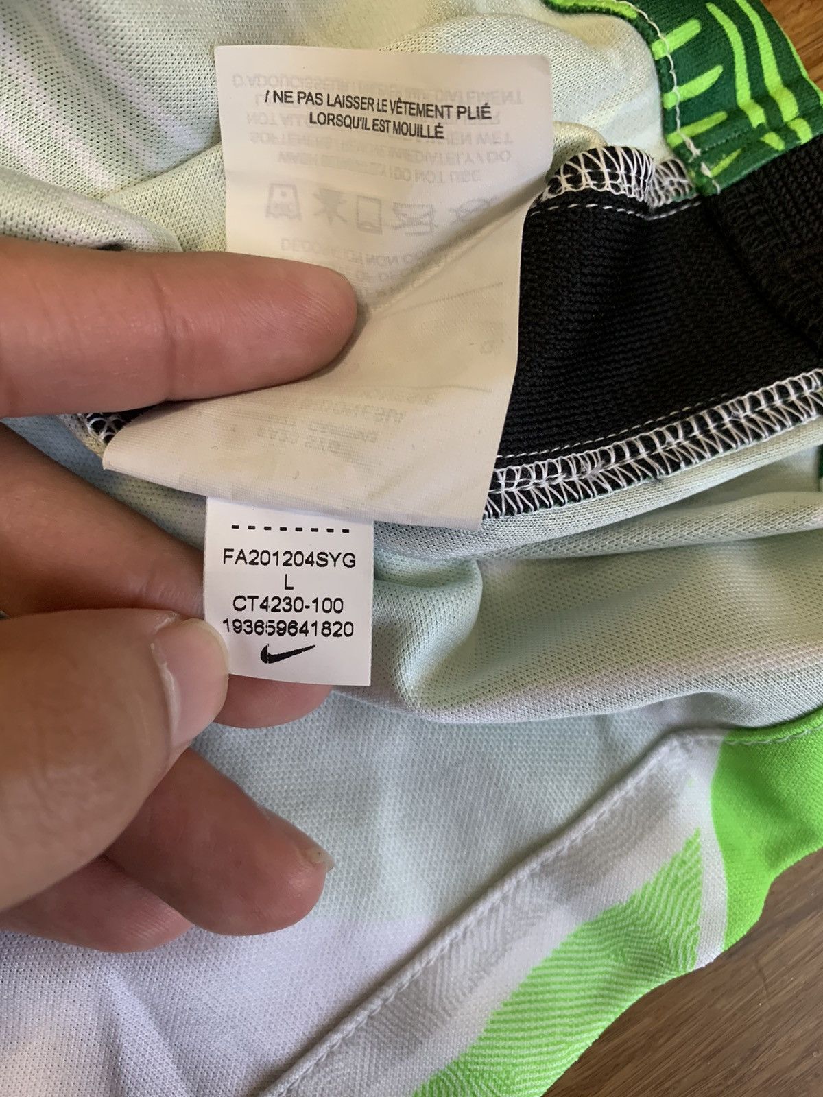 Nike Nike Nigeria National Team 2020/2021 Jersey Size US S / EU 44-46 / 1 - 4 Thumbnail