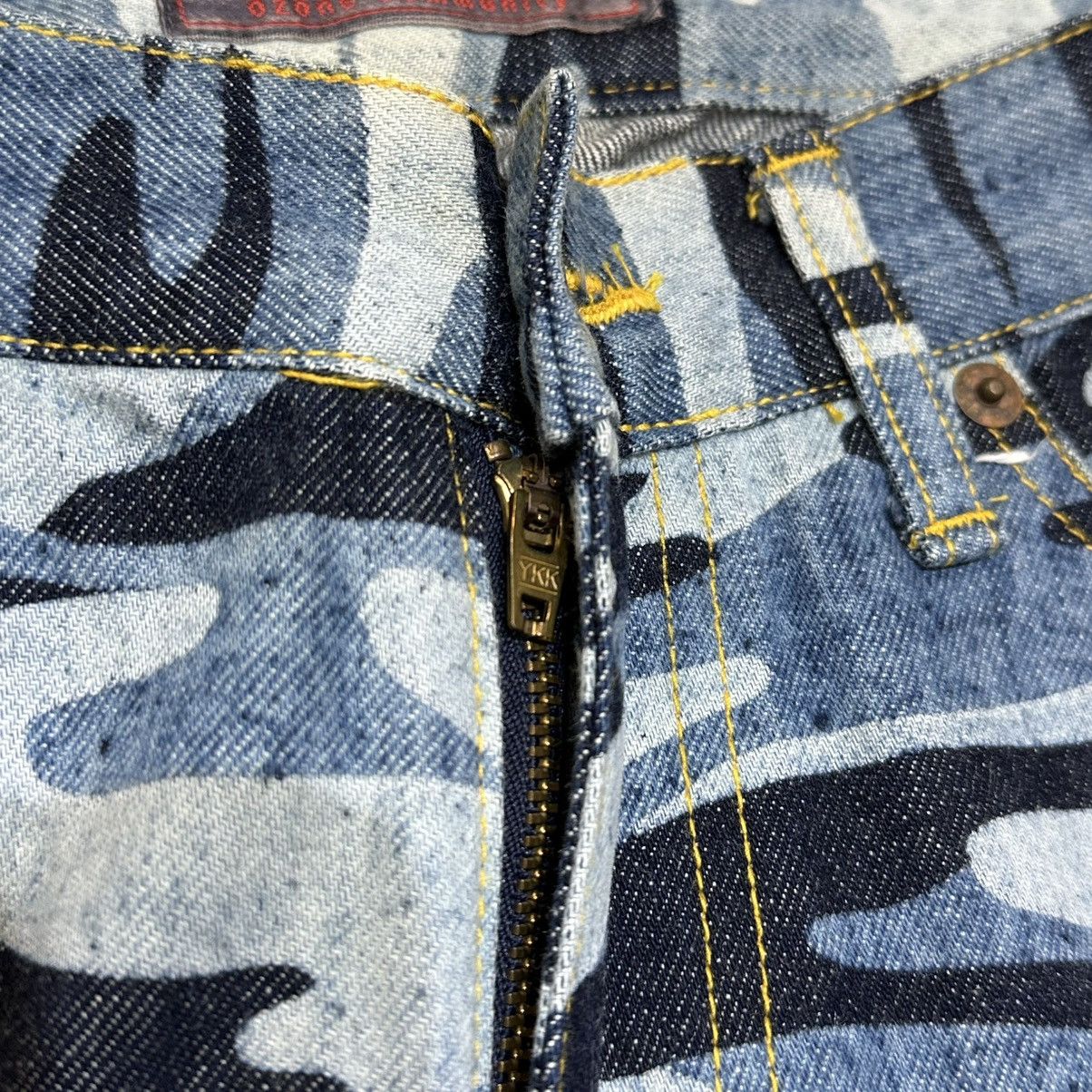 Hysteric Glamour 90s Ozone Community Hysteric Glamour Camo Denim Jeans Size 24" / US 00 / IT 34 - 7 Thumbnail